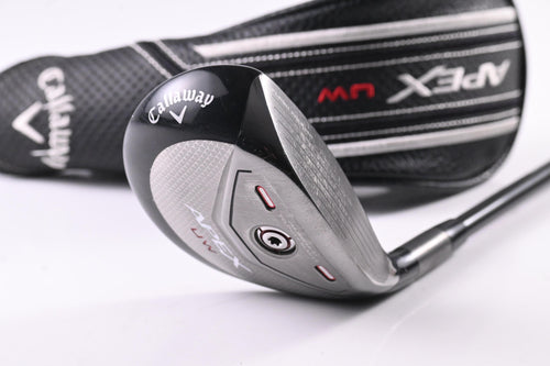 Callaway Apex UW #3 Hybrid / 19 Degree / Stiff Flex HZRDUS Smoke RDX Black 70