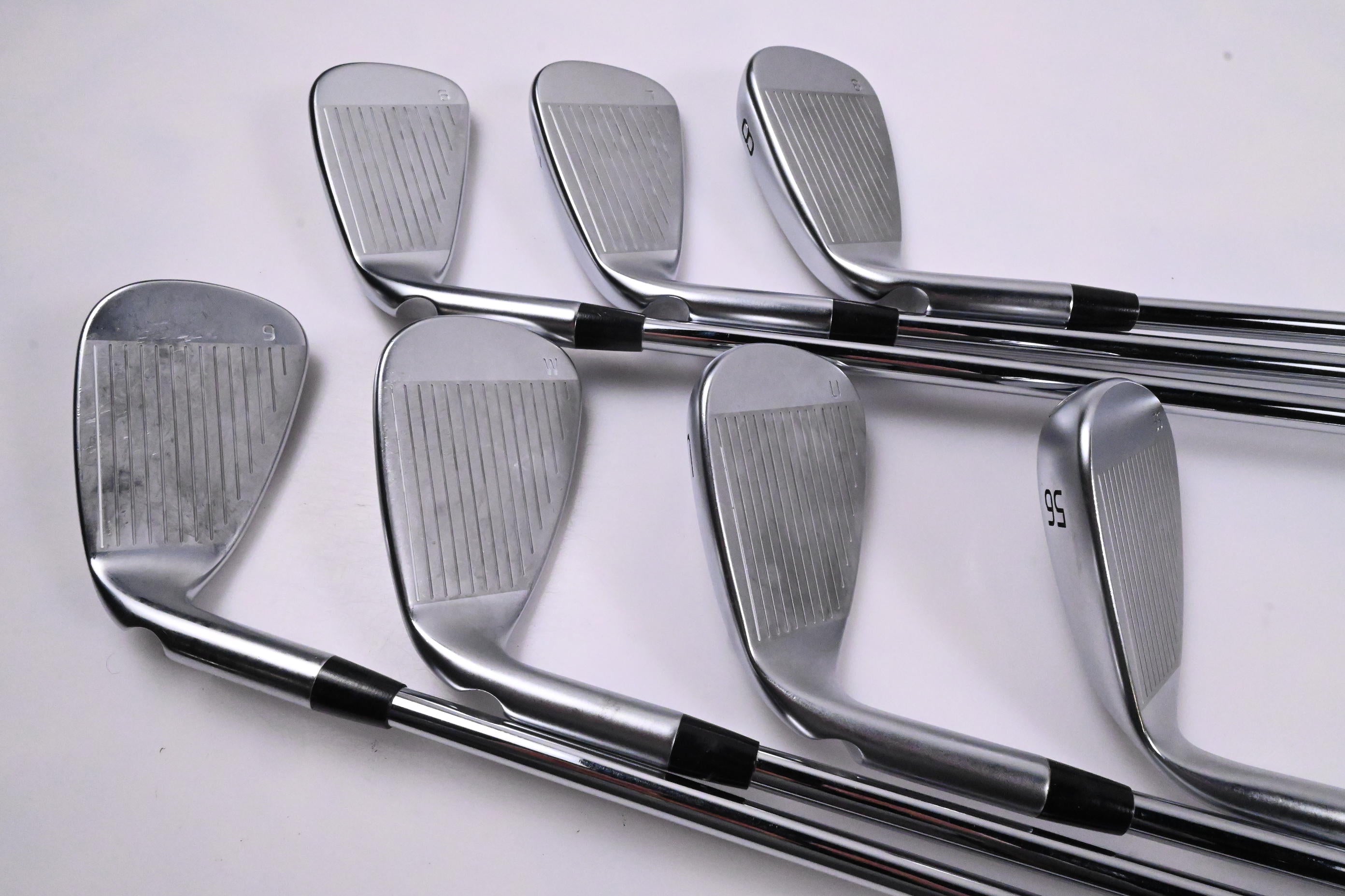 Ping G440 Irons / 6-PW+GW+56° / Blue Dot / Regular Flex Ping AWT 3.0 Shafts