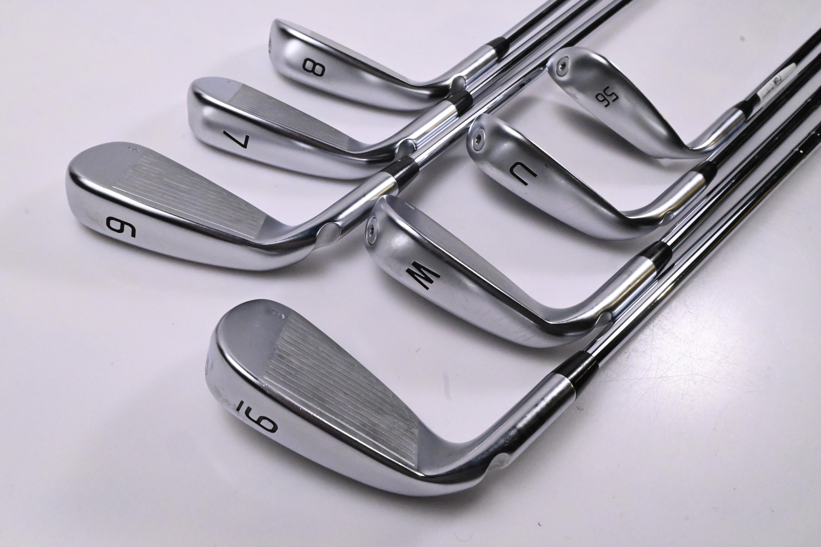 Ping G440 Irons / 6-PW+GW+56° / Blue Dot / Regular Flex Ping AWT 3.0 Shafts