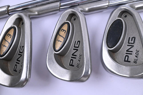 Ping i3 Irons / 3-PW / Black Dot / Stiff Flex Ping JZ Cushin Shafts