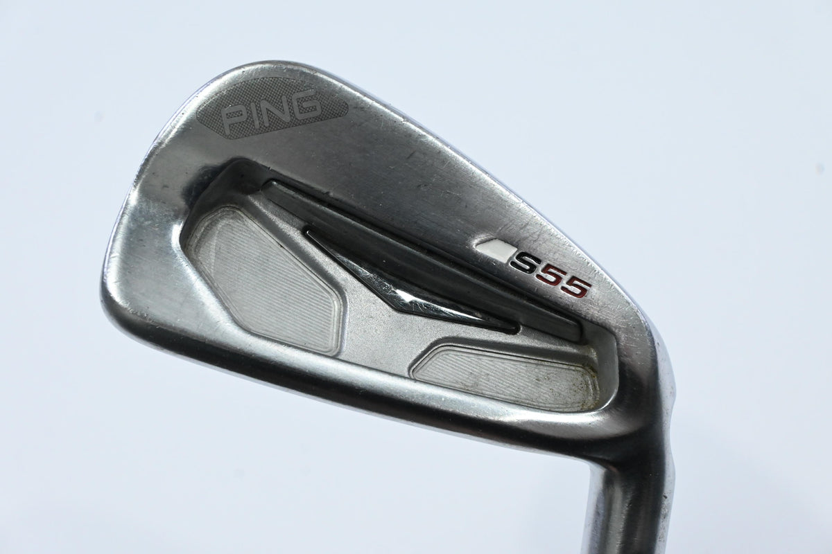 Ping S55 #5 Iron / 27 Degree / Black Dot / Regular Flex Ping CFS Shaft