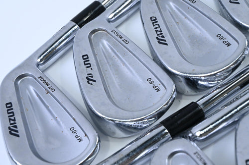 Mizuno MP-60 Irons / 3-PW / Stiff Flex Project X Rifle Shafts