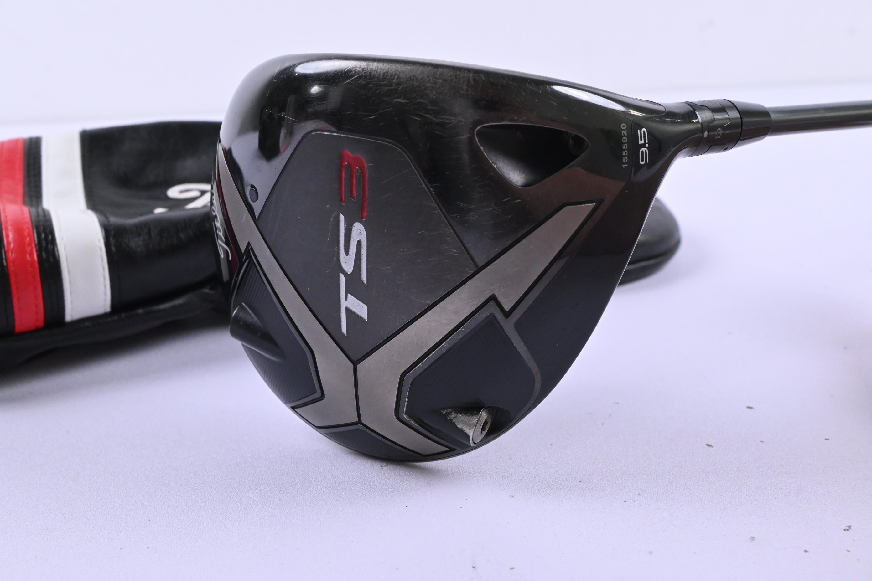 Titleist TS3 Driver / 9.5 Degree / Stiff Flex HZRDUS Smoke Black 60 Shaft