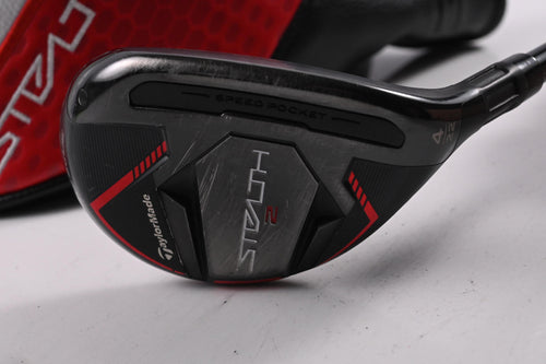 TaylorMade Stealth 2 #4 Hybrid / 22 Degree / Regular Flex Ventus TR Red 6 Shaft