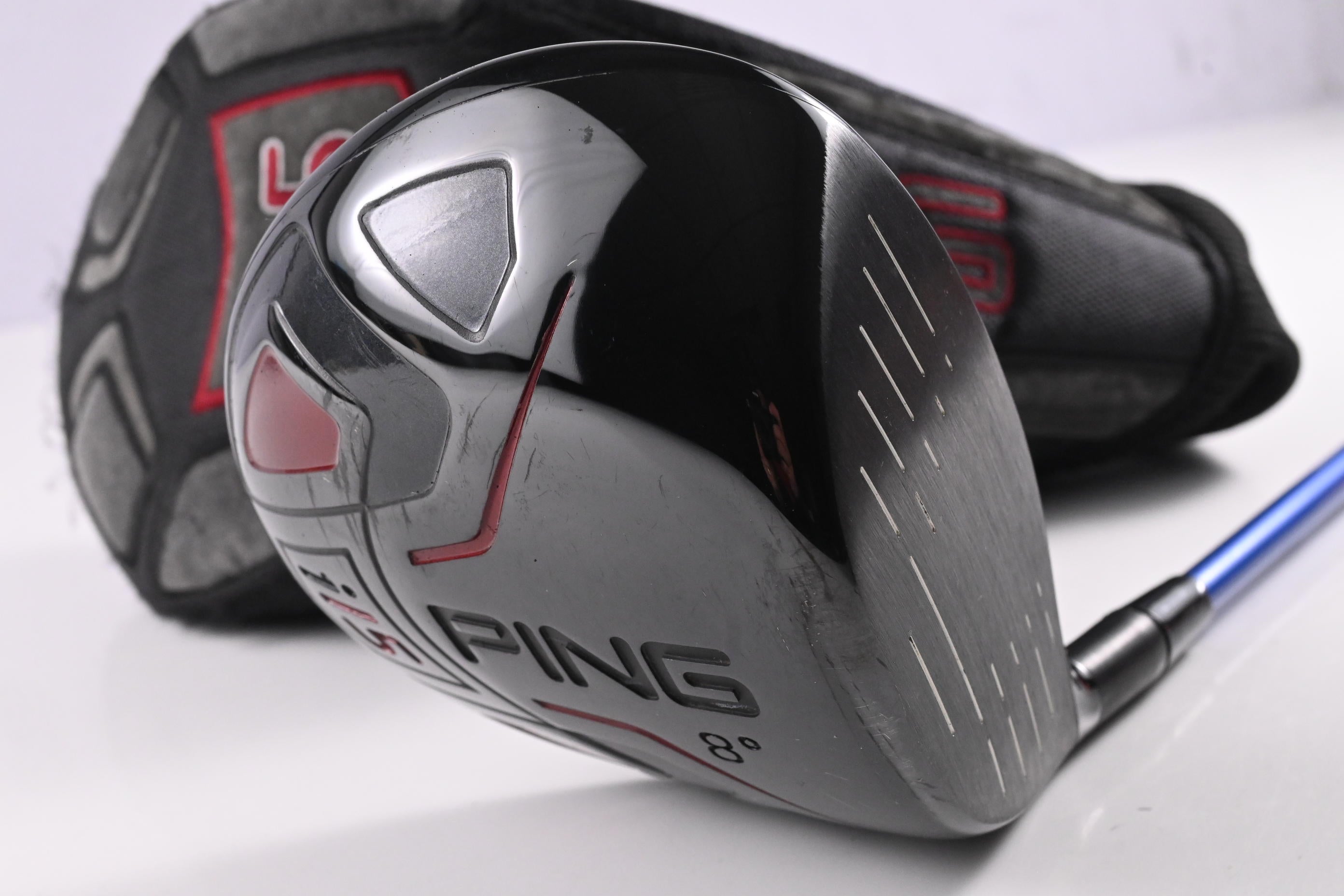 Ping i15 Driver / 8 Degree / Stiff Flex Grafalloy Blue Shaft