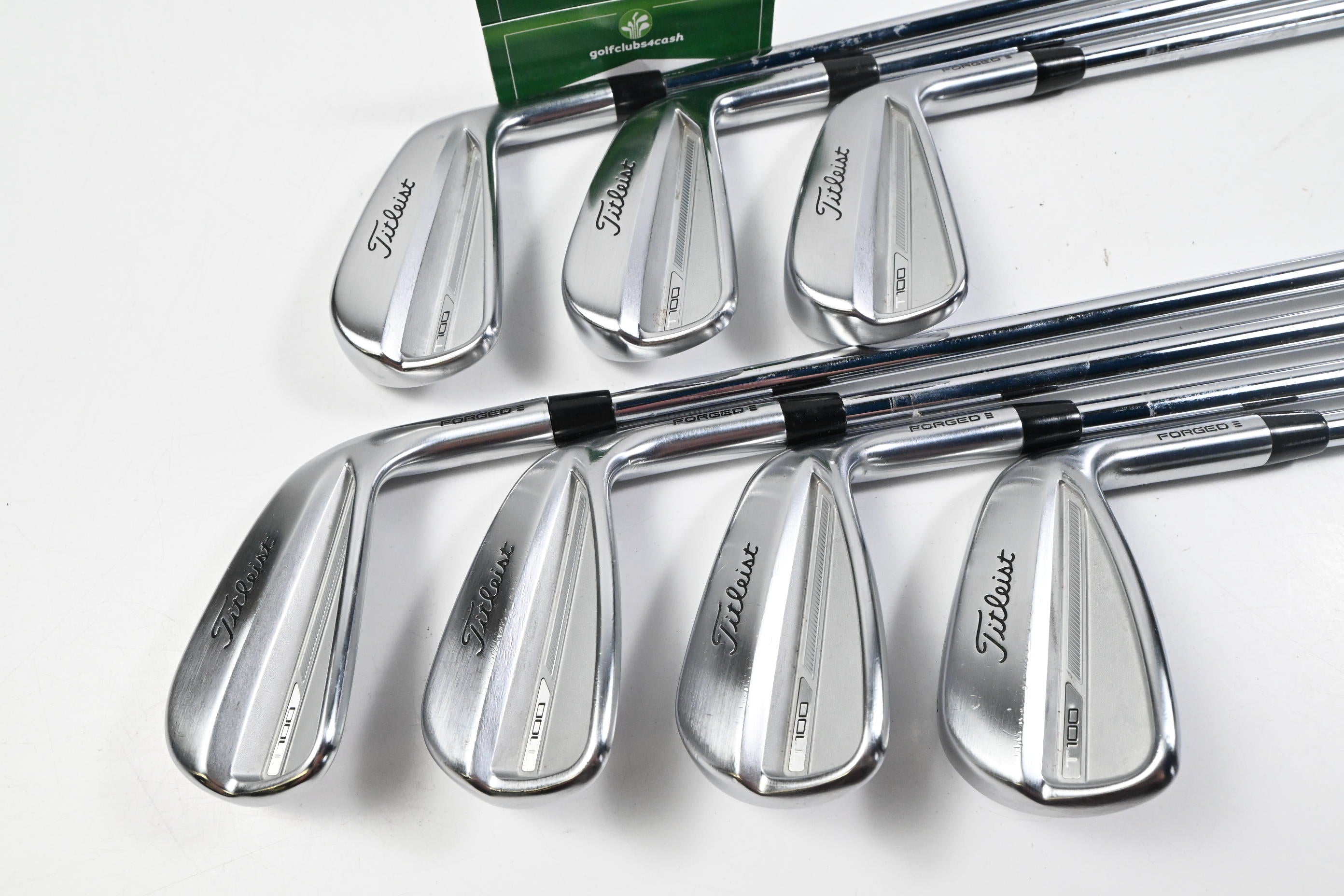 Titleist T100 2023 Irons / 4-PW / Stiff Flex Rifle Project X Shafts