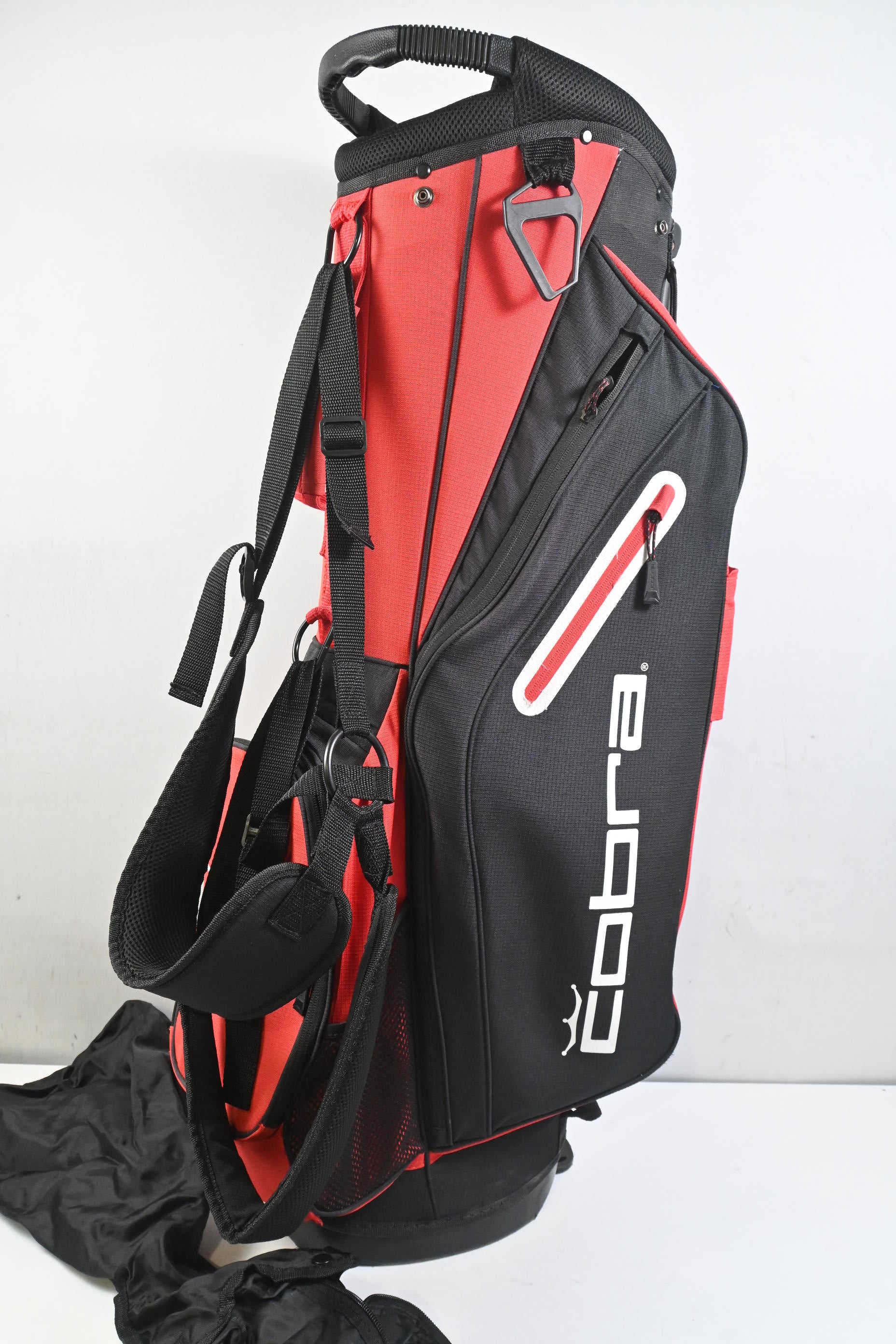 Cobra Stand Bag / 7-Way Divider / Red, Black & White