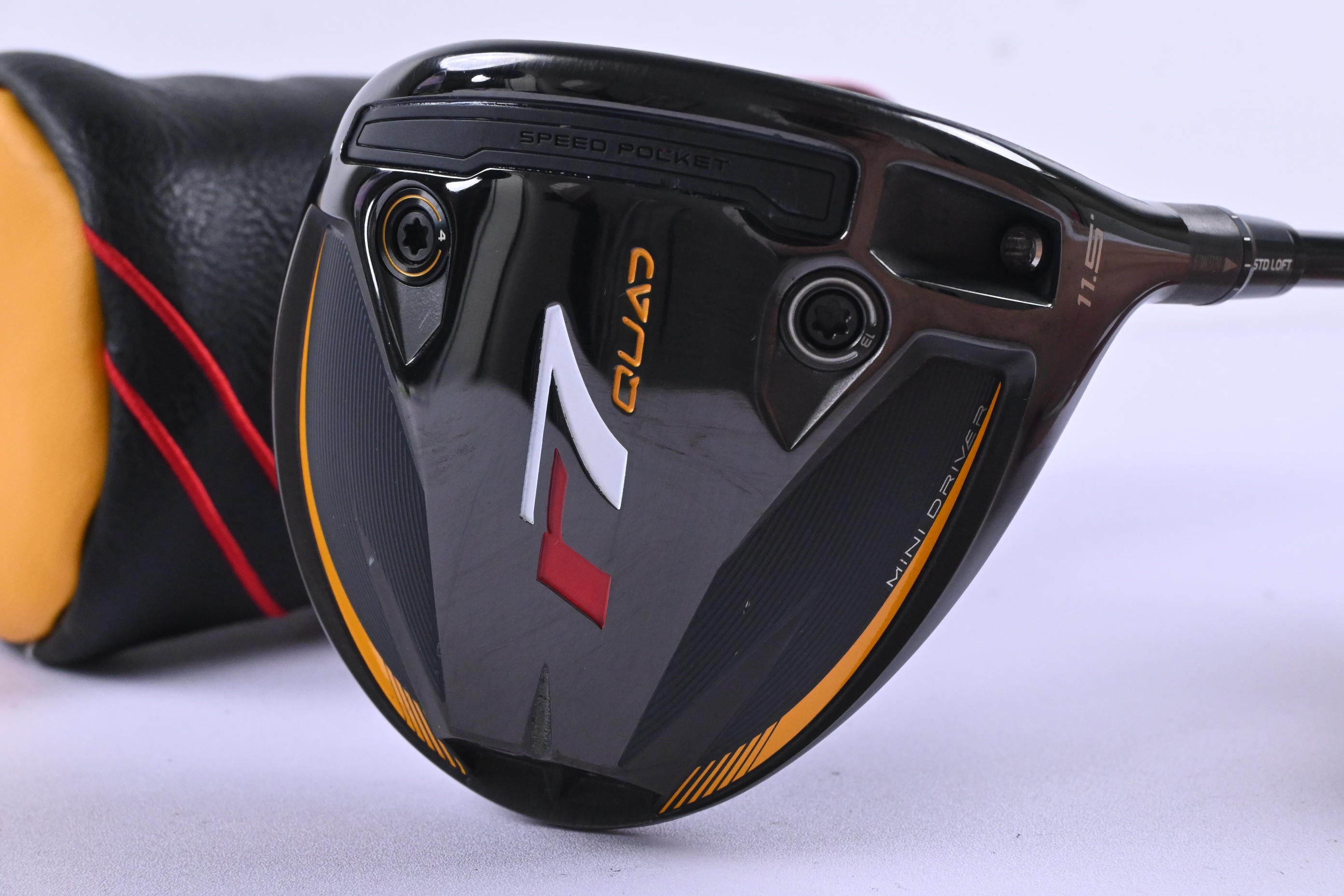 Taylormade R7 Quad Mini Driver / 11.5 Degree / Stiff Flex Fujikura Speeder 6