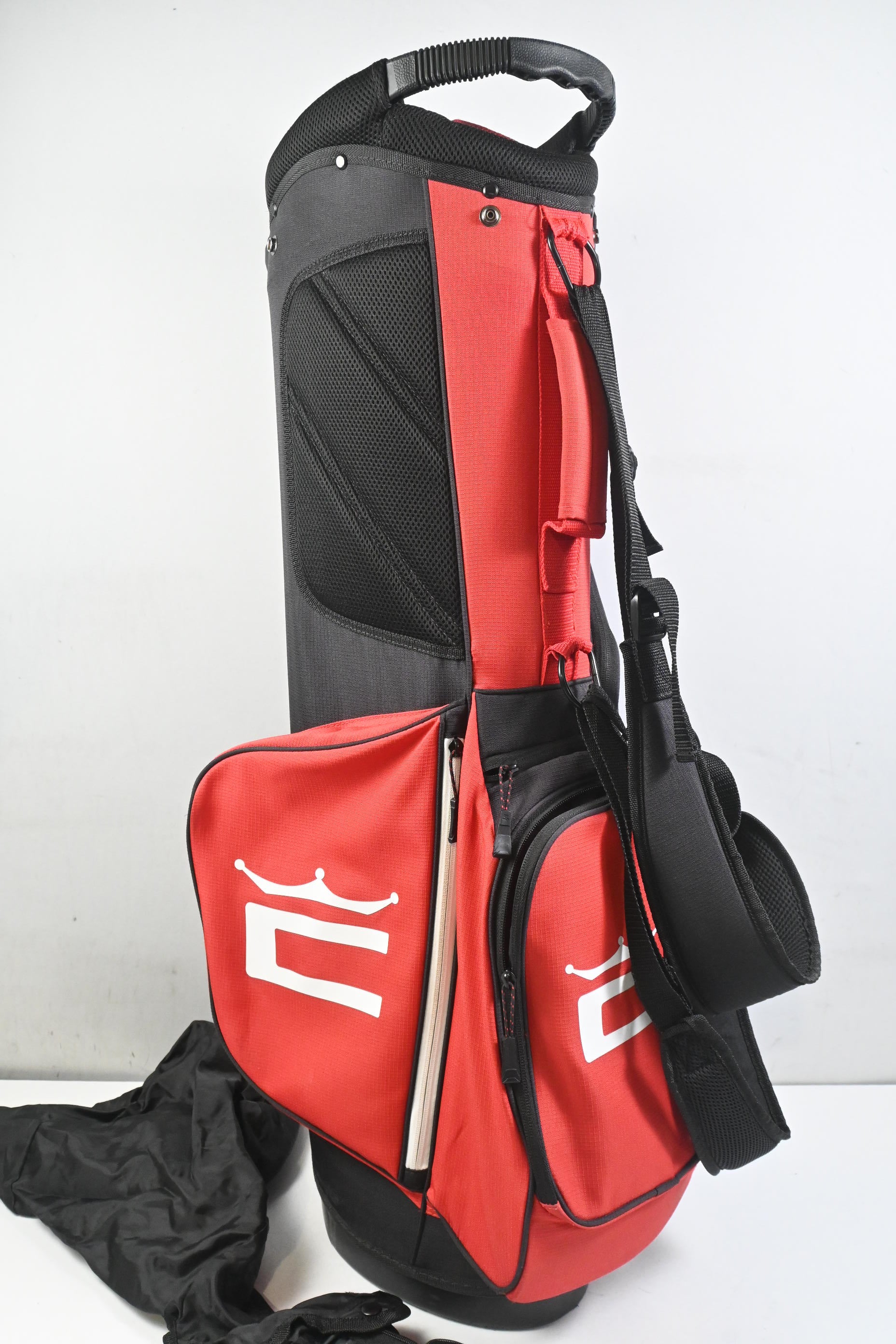 Cobra Stand Bag / 7-Way Divider / Red, Black & White
