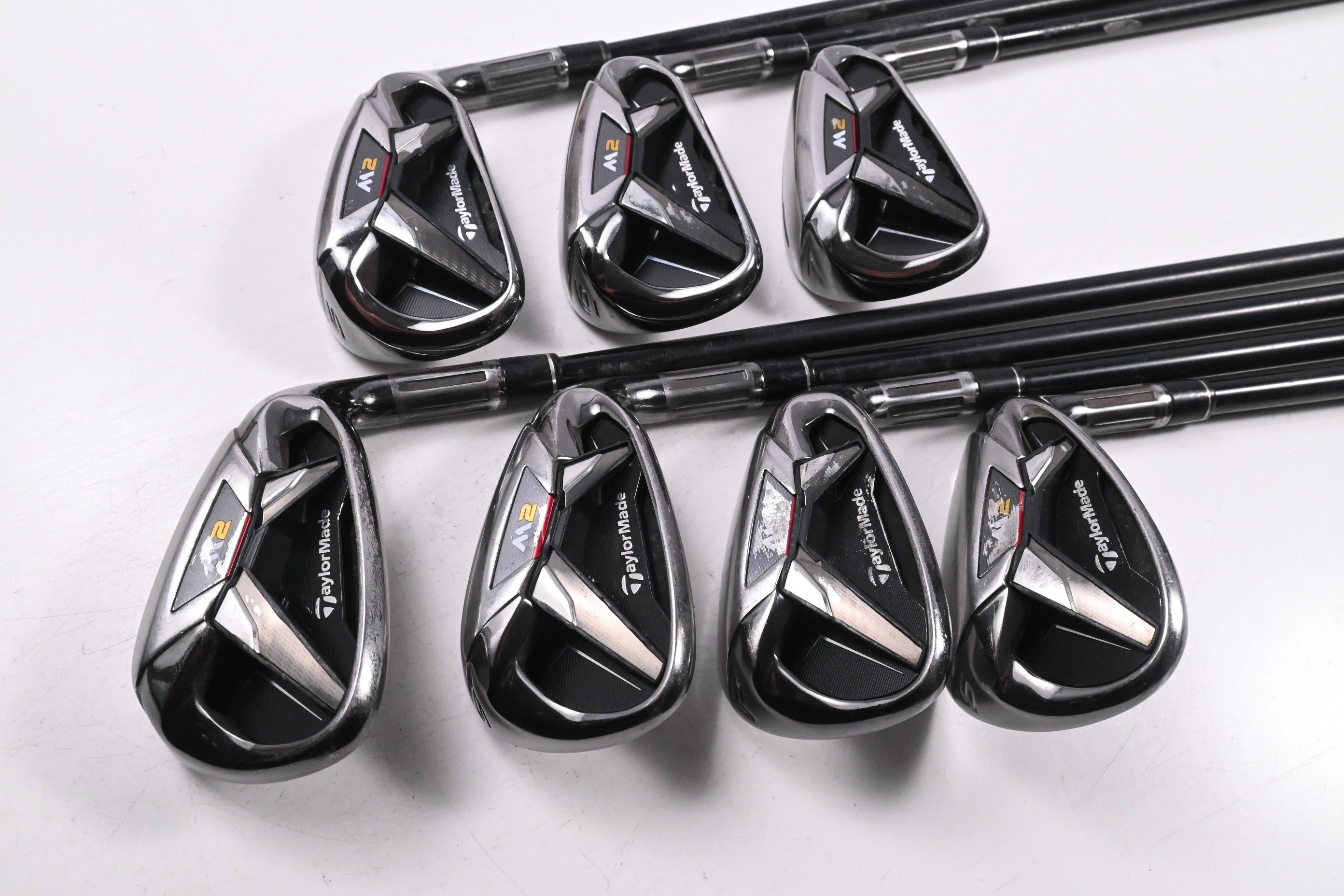 Taylormade M2 2016 Irons / 5-PW+SW / Senior Flex Taylormade Reax 55 Shafts