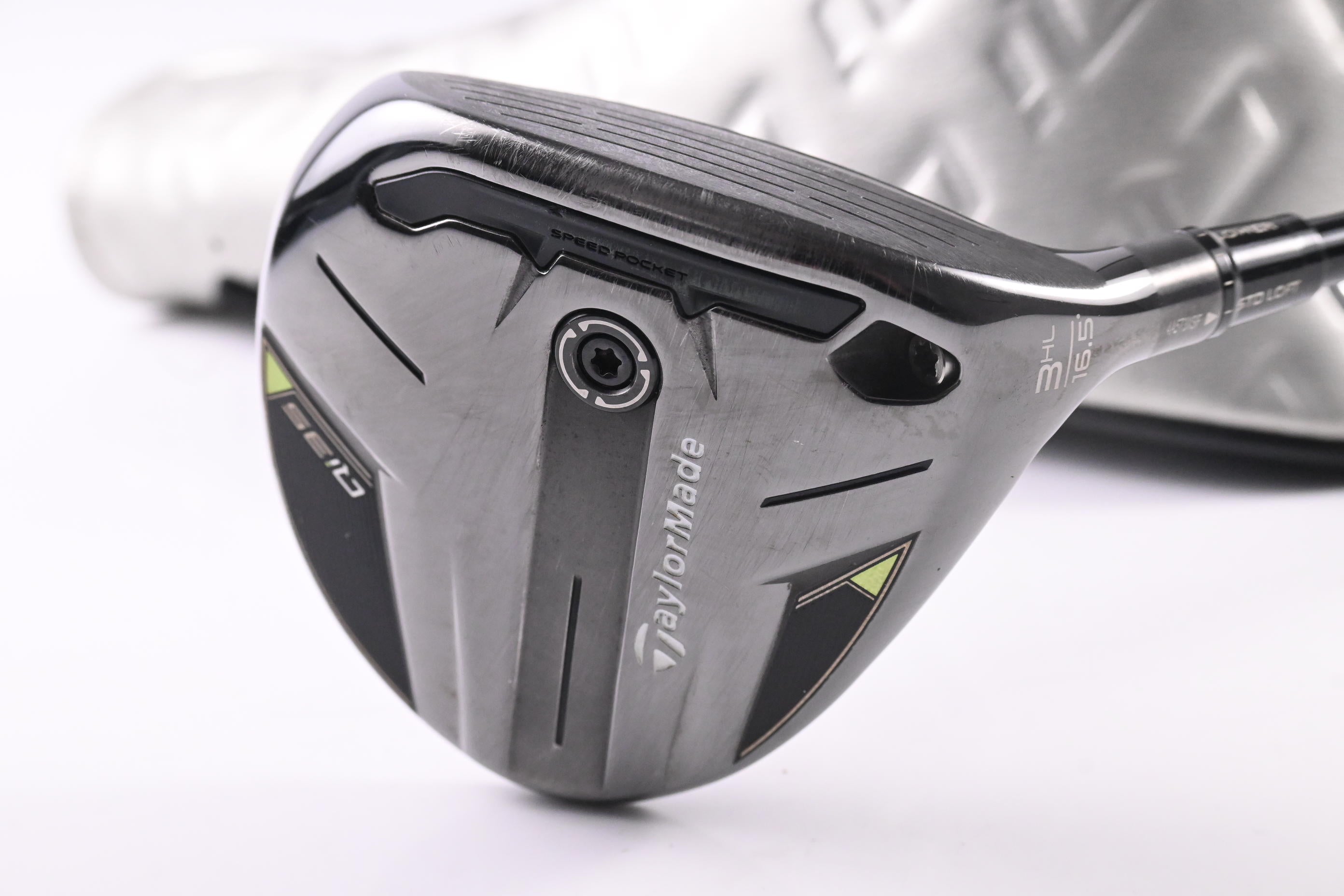 Taylormade Qi35 #3 Wood / 16.5 Degree / X-Flex HZRDUS Gen4 Black 80 Shaft