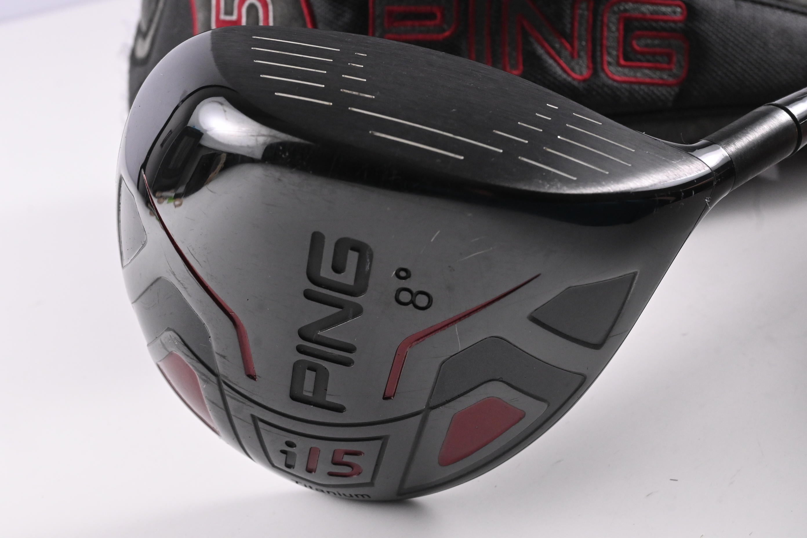 Ping i15 Driver / 8 Degree / Stiff Flex Grafalloy Blue Shaft