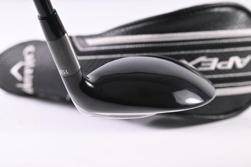 Callaway Apex UW #3 Hybrid / 19 Degree / Stiff Flex HZRDUS Smoke RDX Black 70
