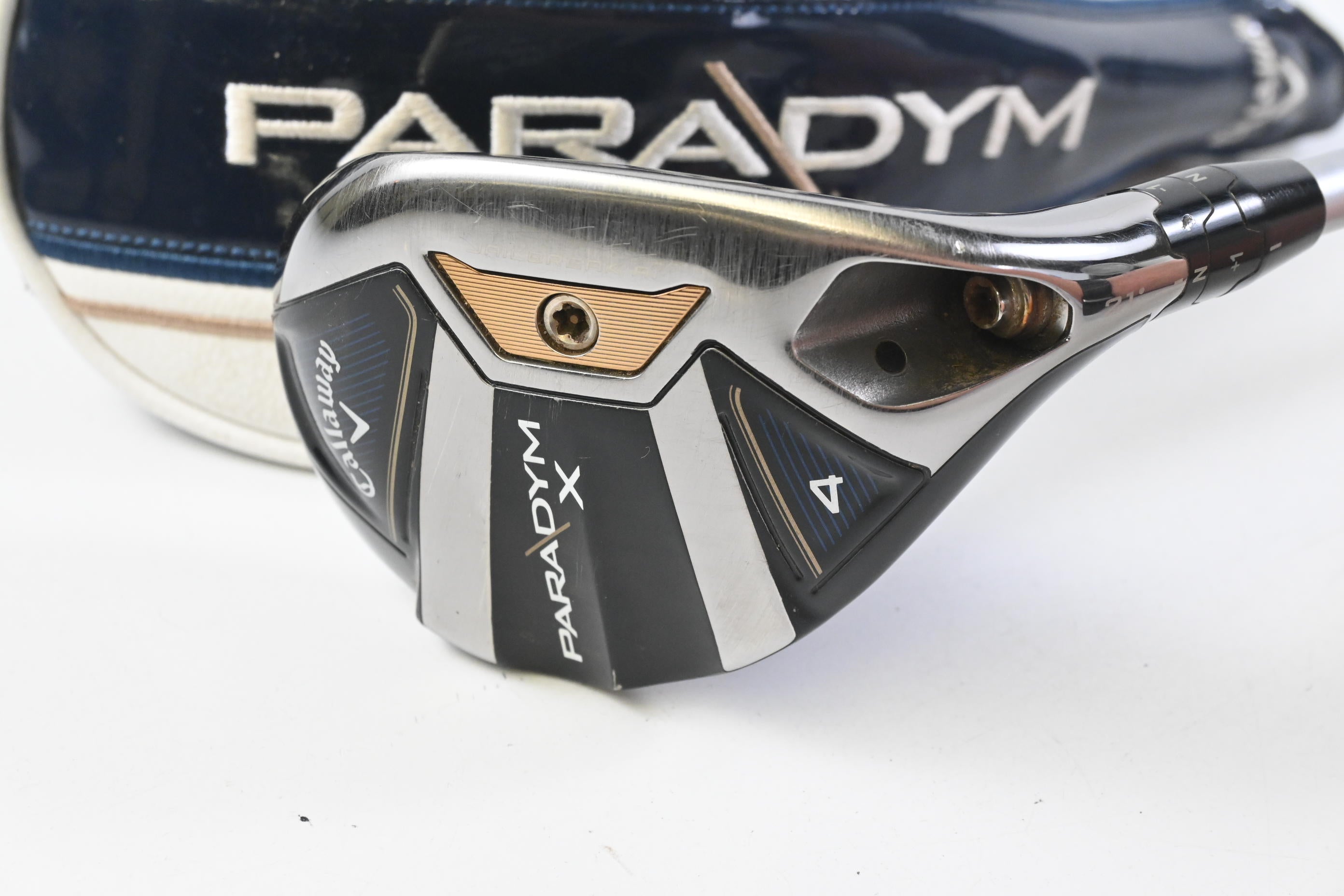 Callaway Paradym X #4 Hybrid / 21 Degree / Senior Flex Aldila Ascent 50 Shaft