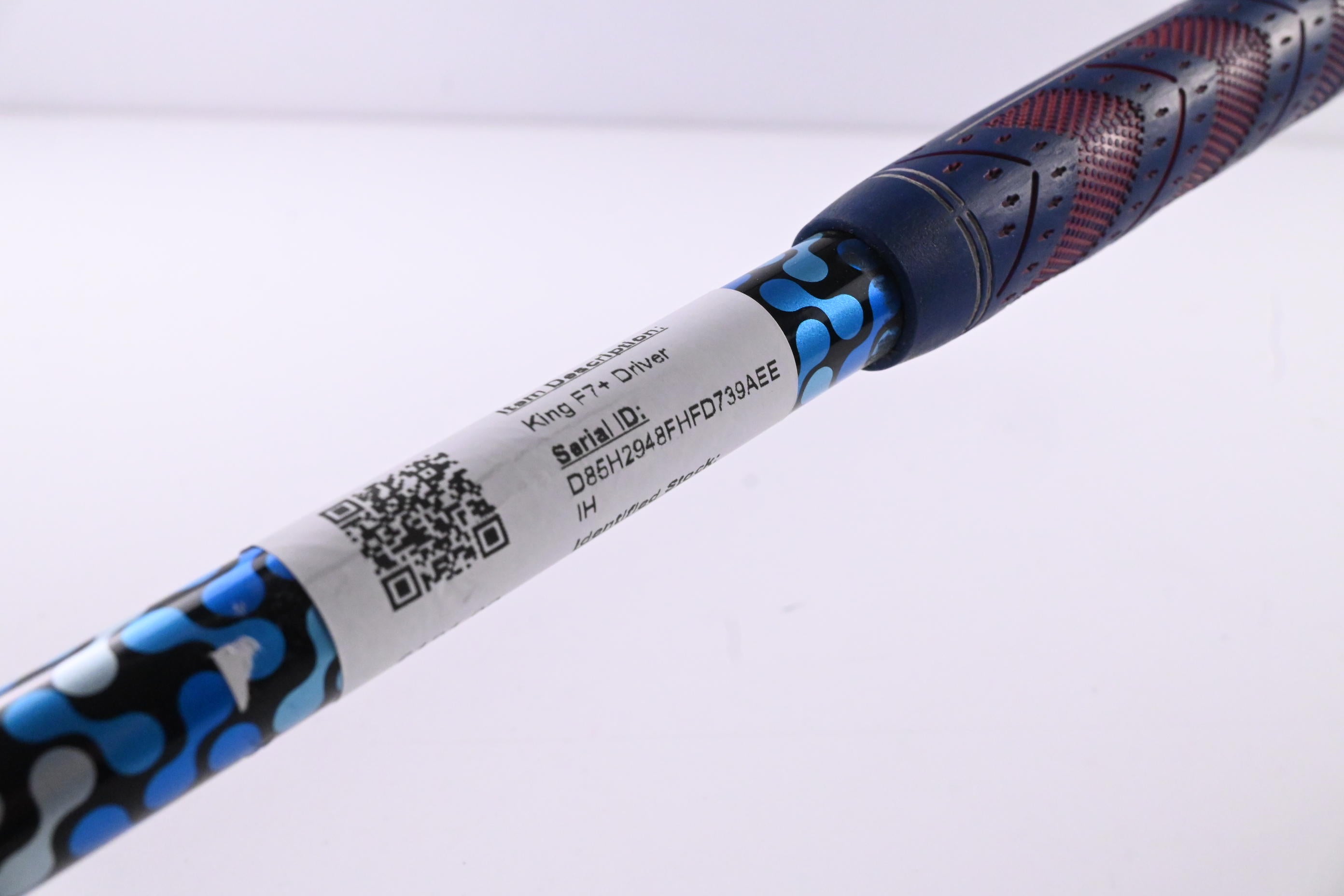 Left Hand Cobra King F7+ Driver / 10 Degree / Stiff Flex Fujikura Atmos Blue 7