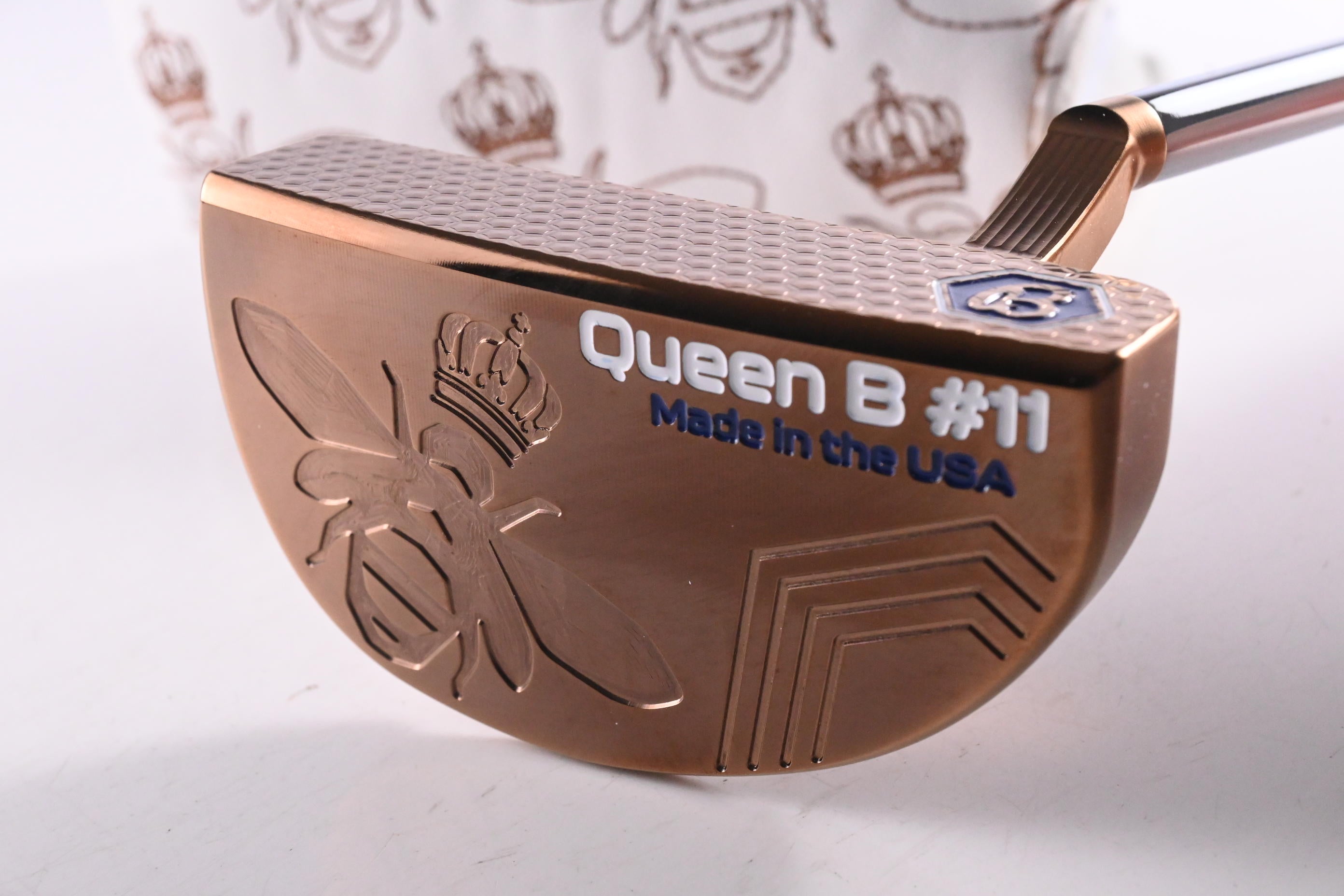 Bettinardi Queen B 2021 Gold/Blue #11 Putter / 34 Inch