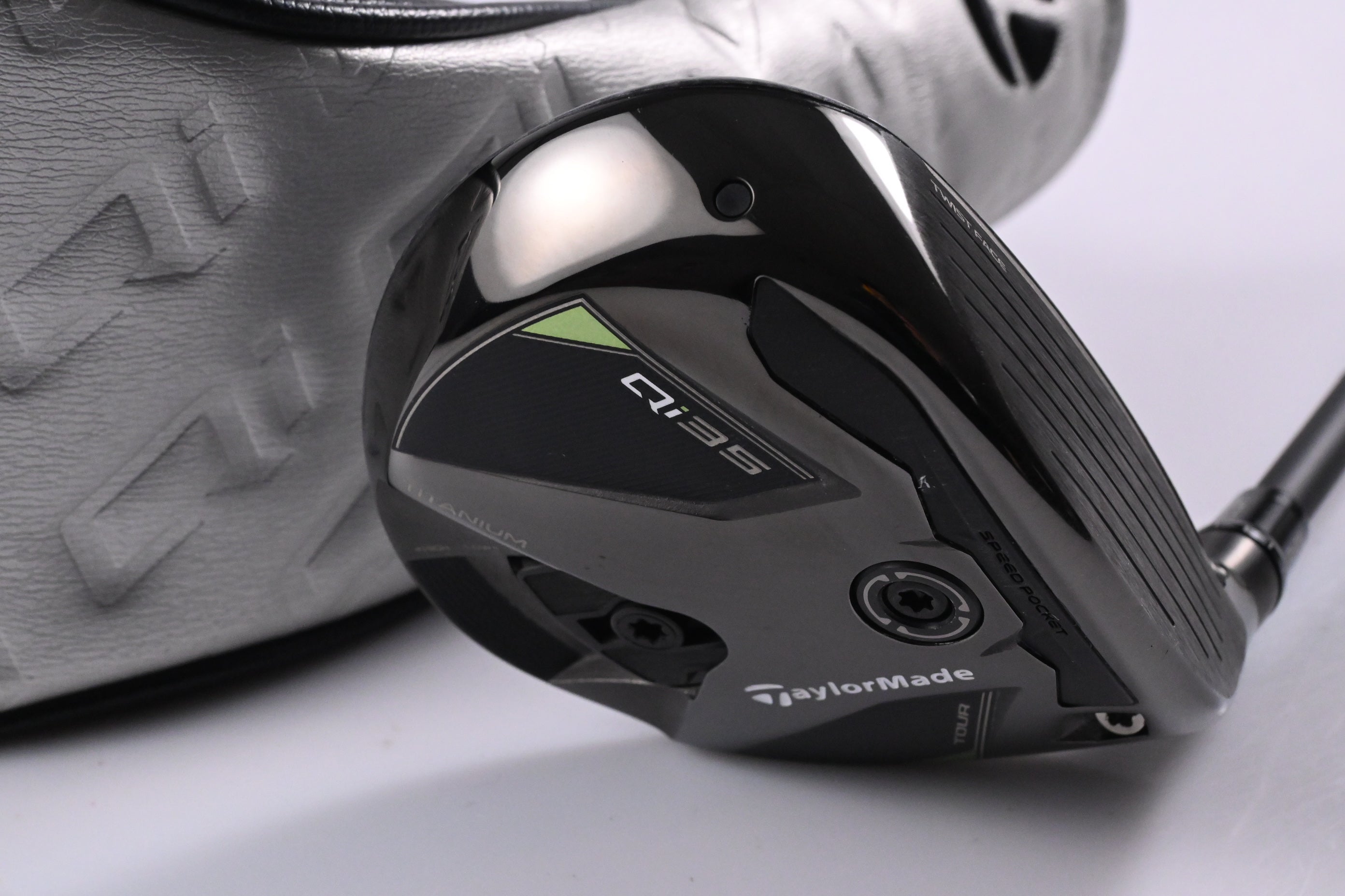 Taylormade Qi35 Tour #3 Wood / 15 Degree / Stiff Flex Kai'Li Dark Waves Blue 75