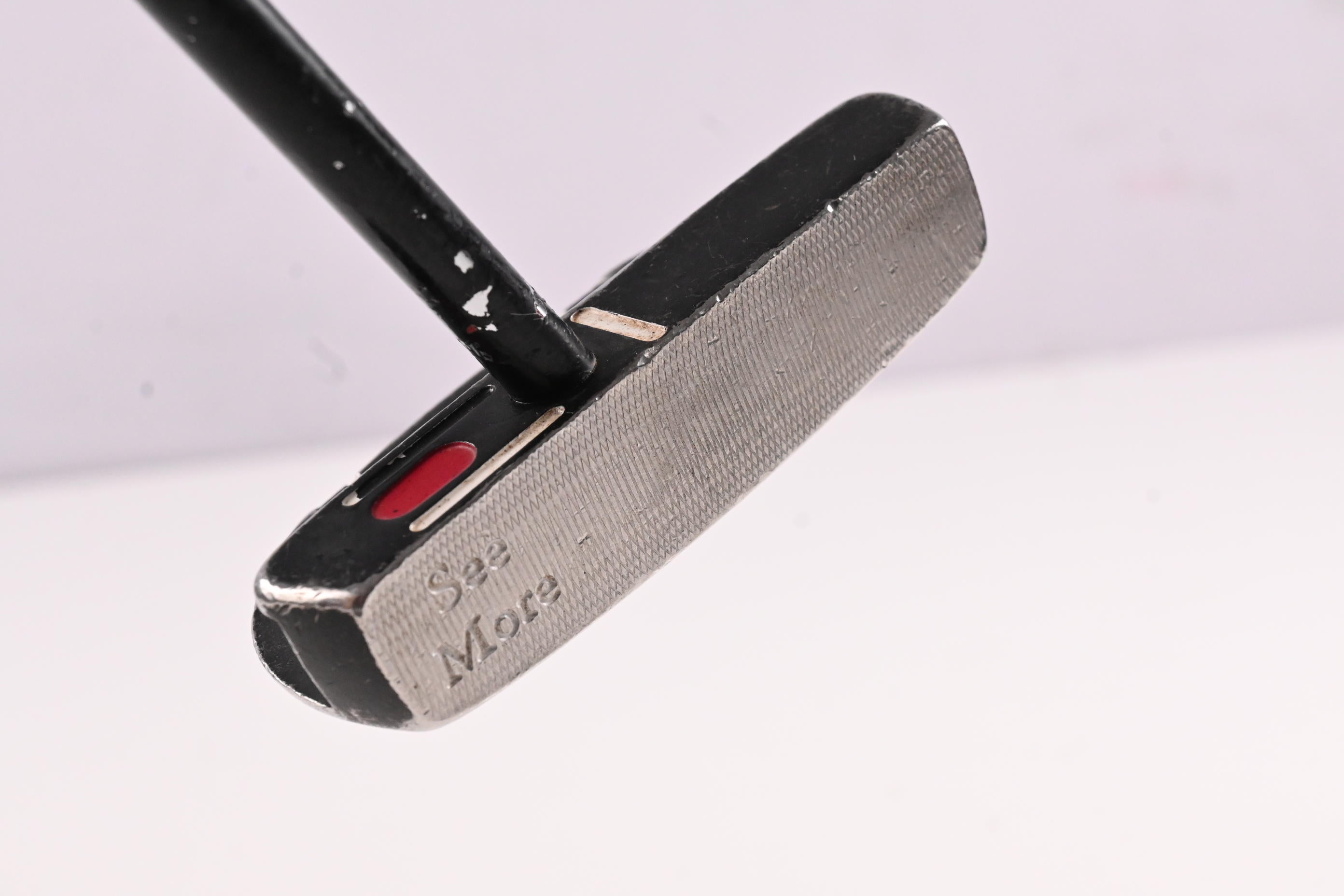 Left Hand Seemore FGP Mallet Black Putter / 34.5 Inch