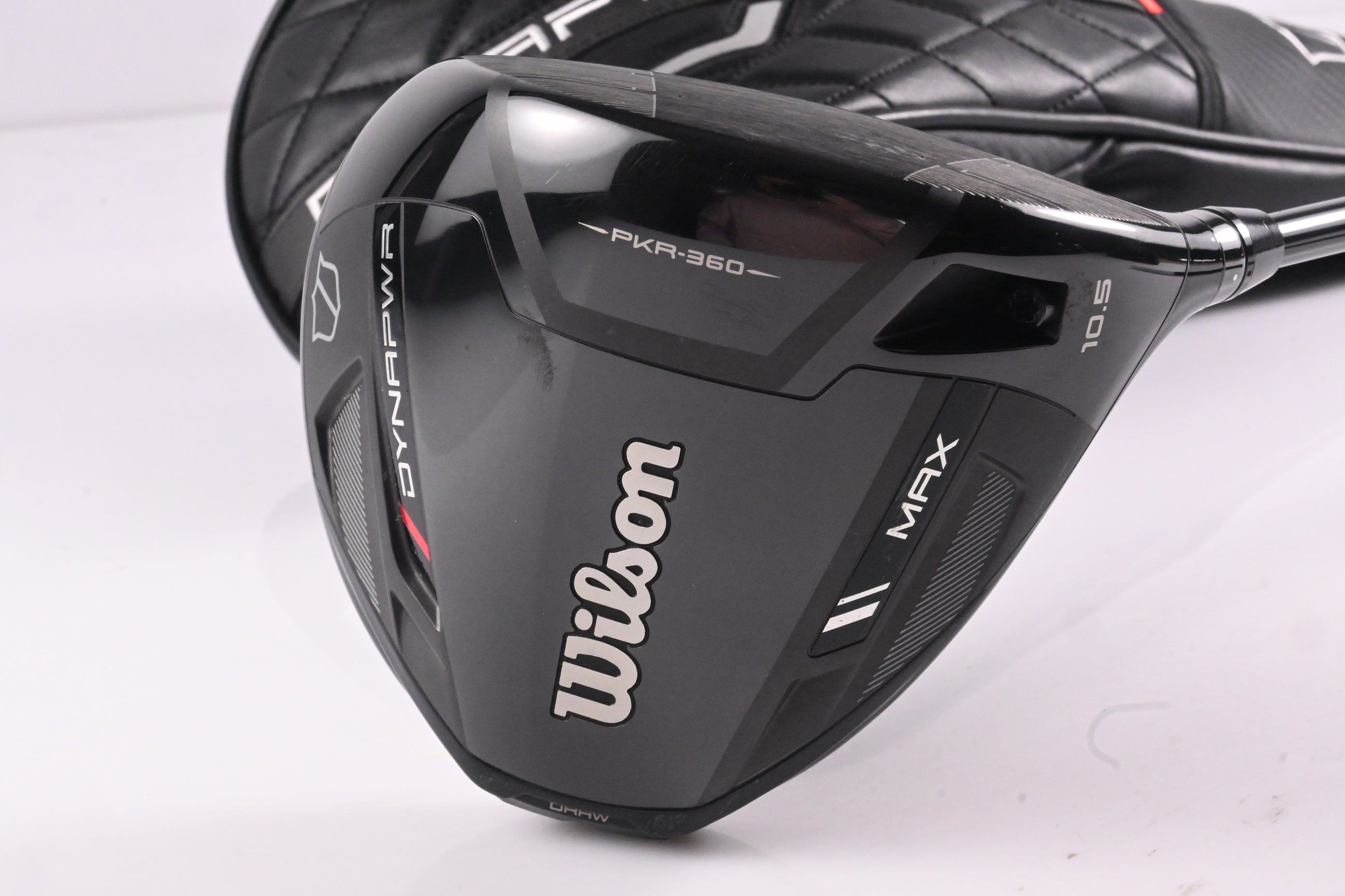 Wilson DYNAPWR Max 2025 Driver / 10.5 Degree / Stiff Flex HZRDUS Smoke RDX Red