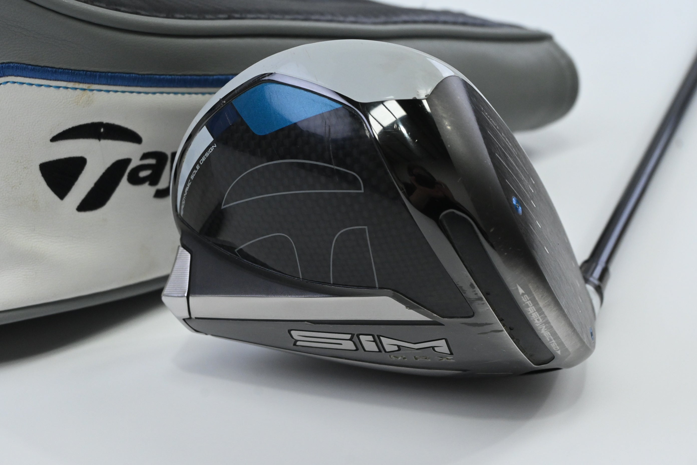 Left Hand Taylormade SIM Max Driver / 12 Degree / Stiff Flex Diamana 60 Shaft