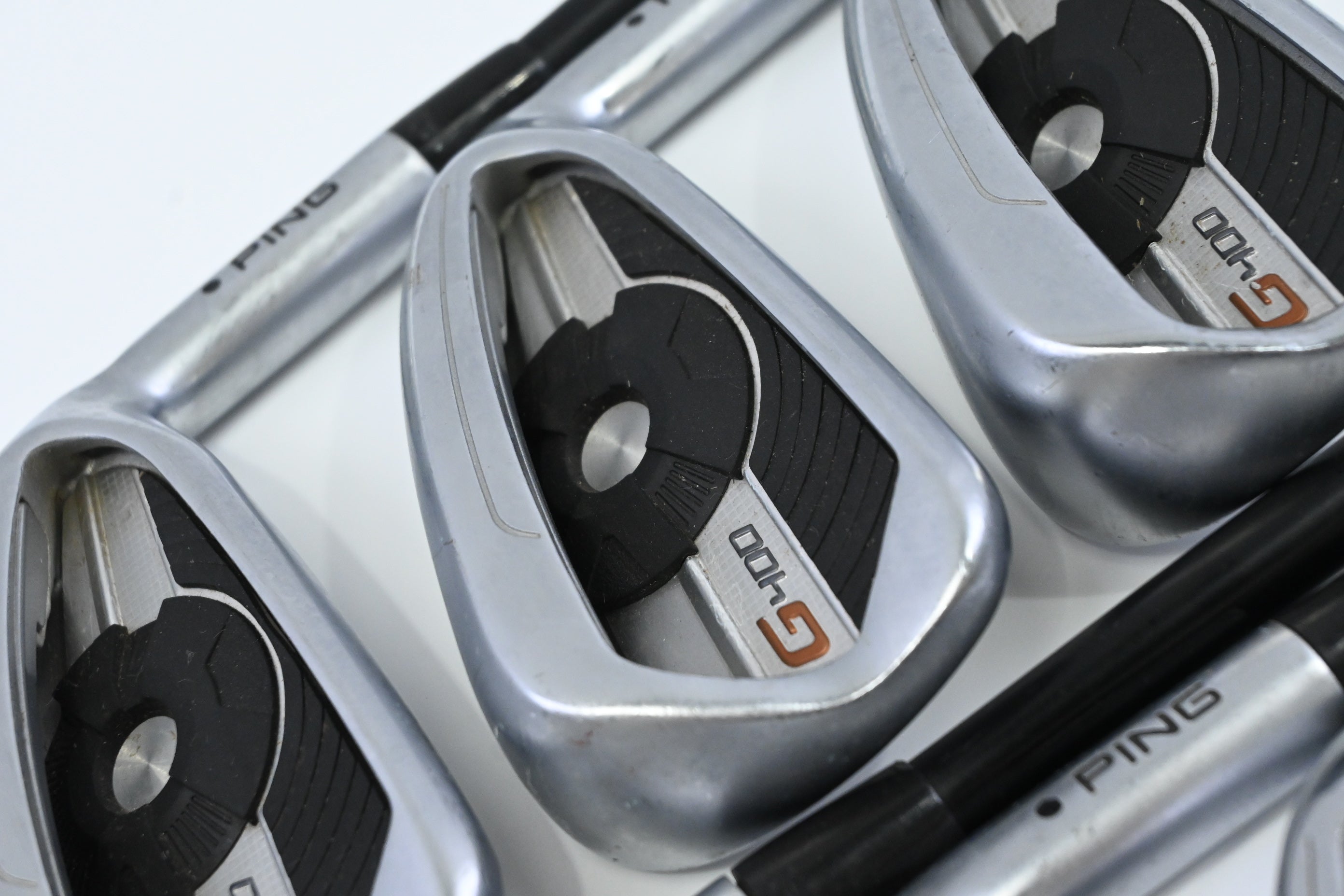 Ping G400 Irons / 5-PW / Black Dot / Senior Flex Ping Alta CB AWT