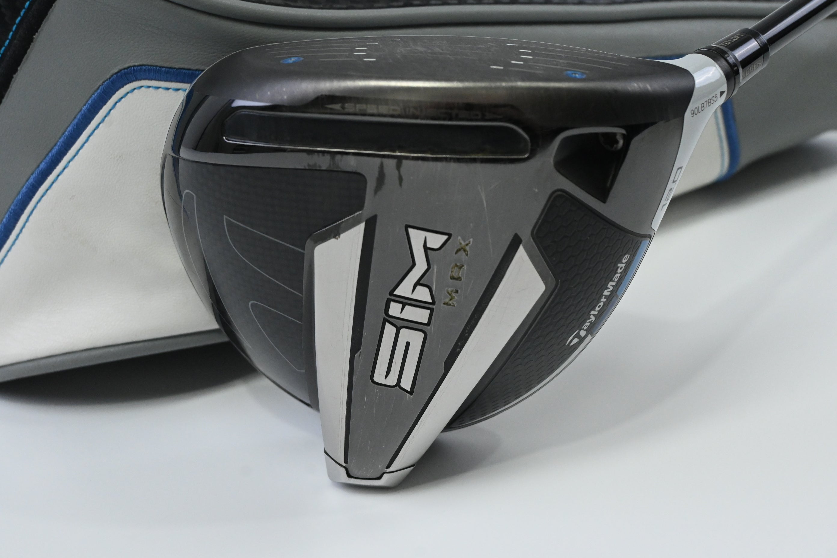 Left Hand Taylormade SIM Max Driver / 12 Degree / Stiff Flex Diamana 60 Shaft