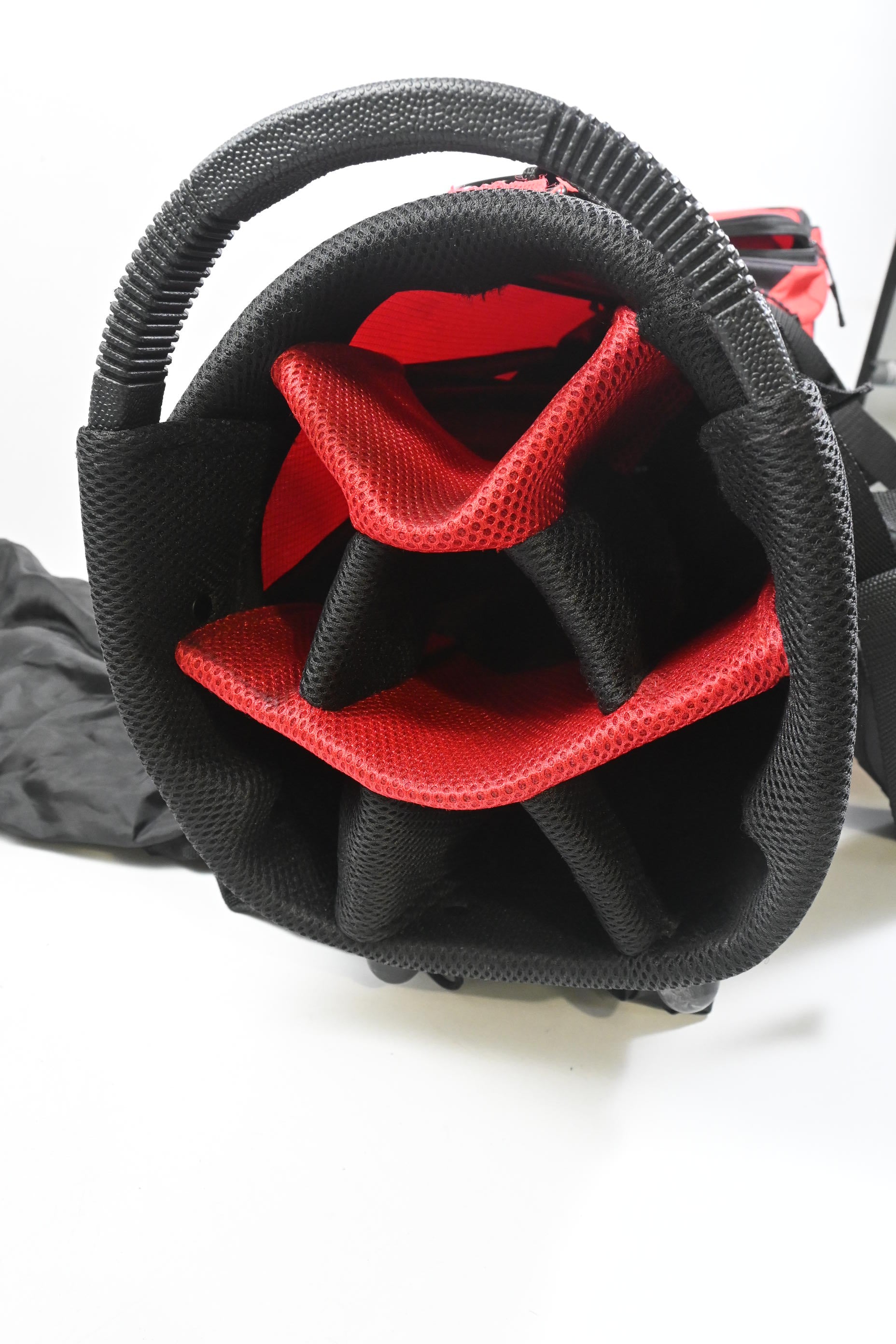 Cobra Stand Bag / 7-Way Divider / Red, Black & White