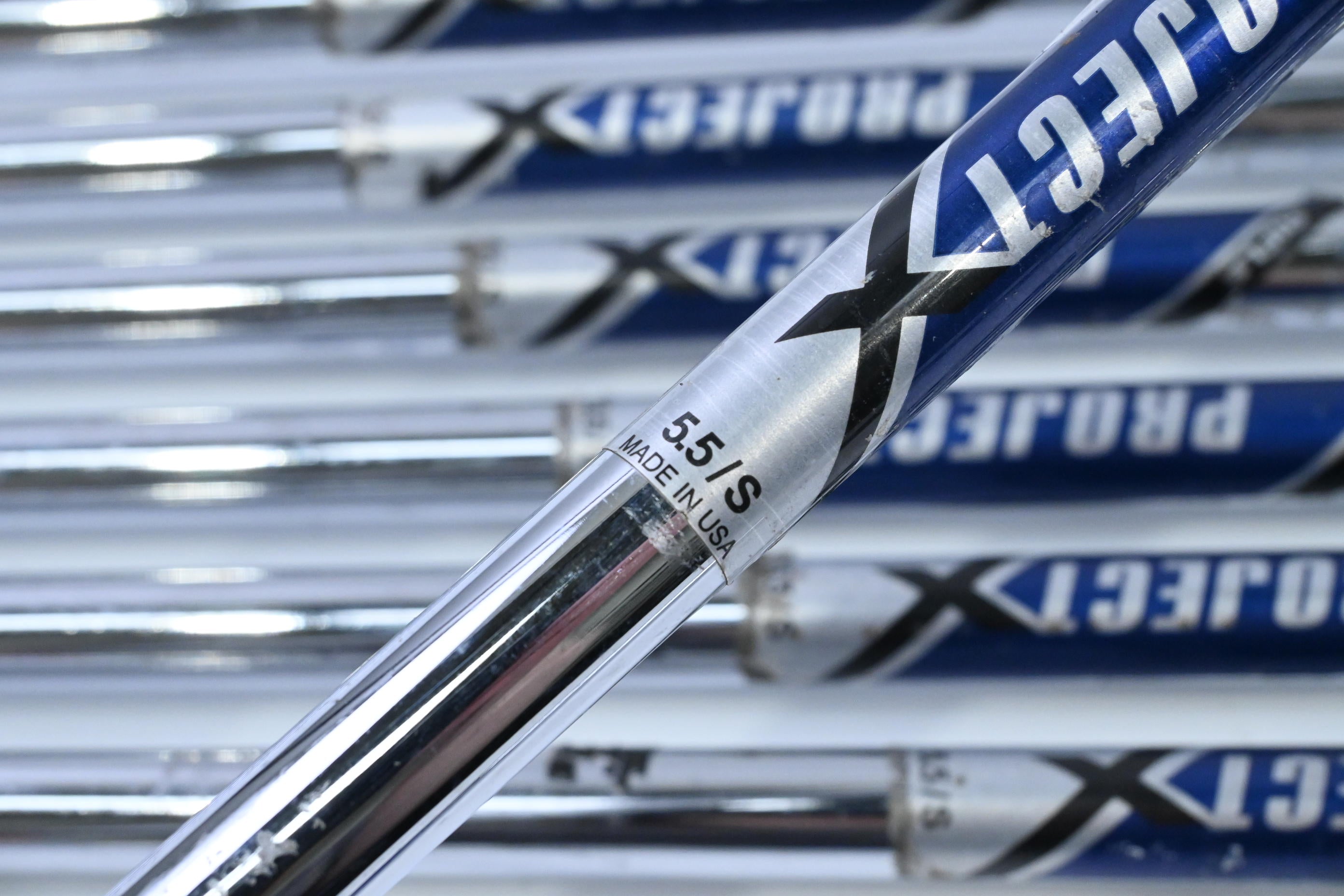 Mizuno MP-60 Irons / 3-PW / Stiff Flex Project X Rifle Shafts