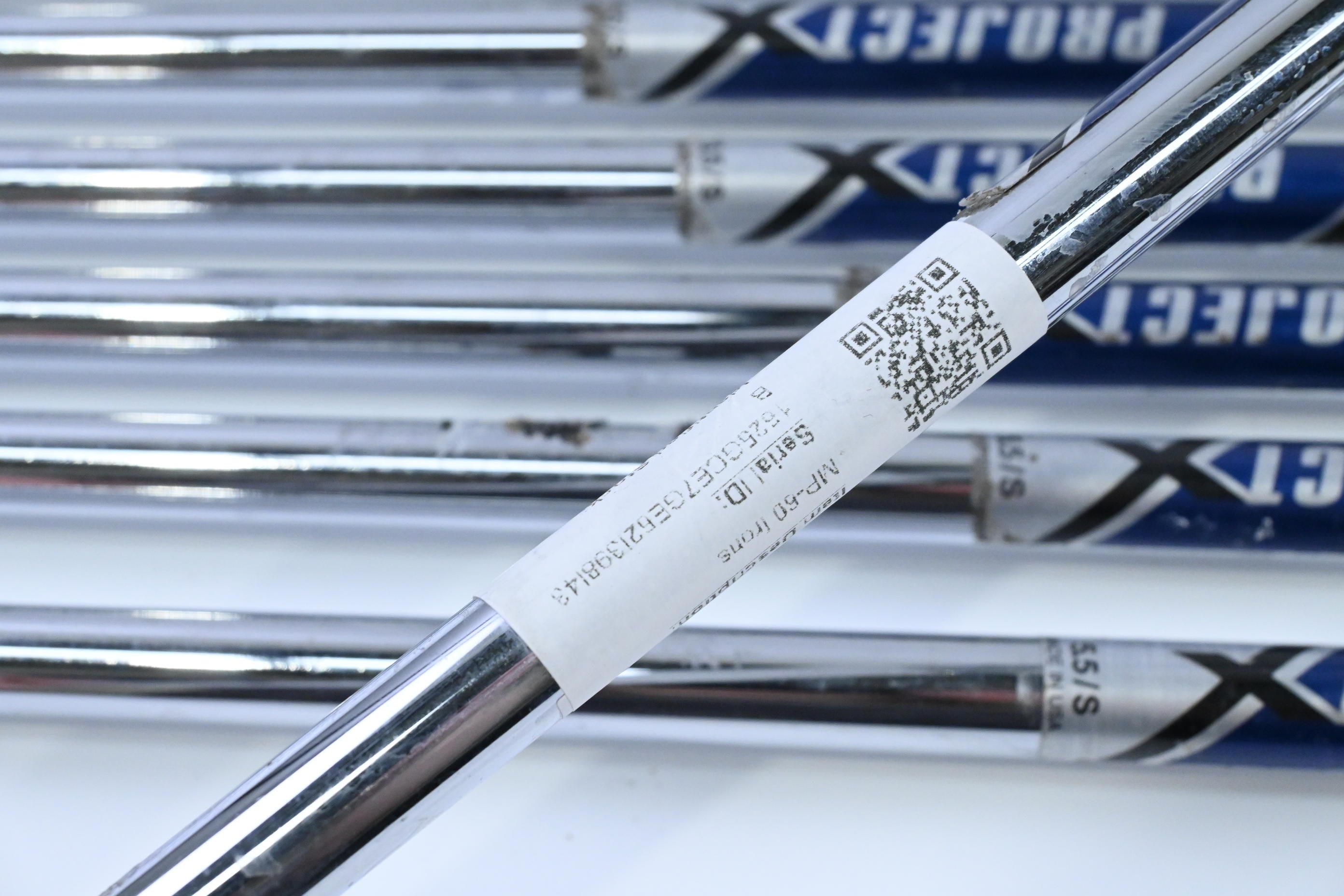 Mizuno MP-60 Irons / 3-PW / Stiff Flex Project X Rifle Shafts