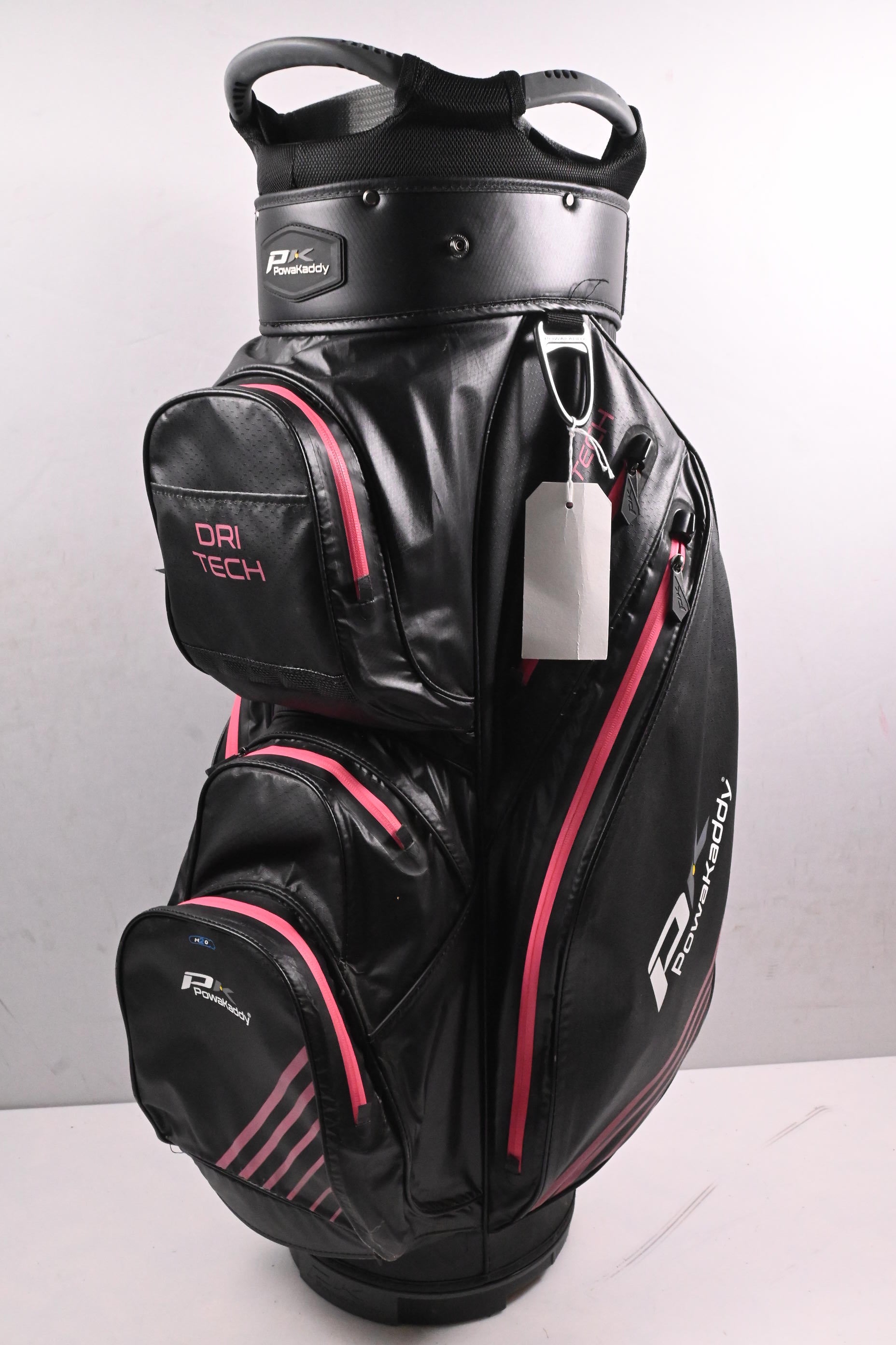 Powakaddy Dri Tech Cart Bag / 14-Way Divder / Black