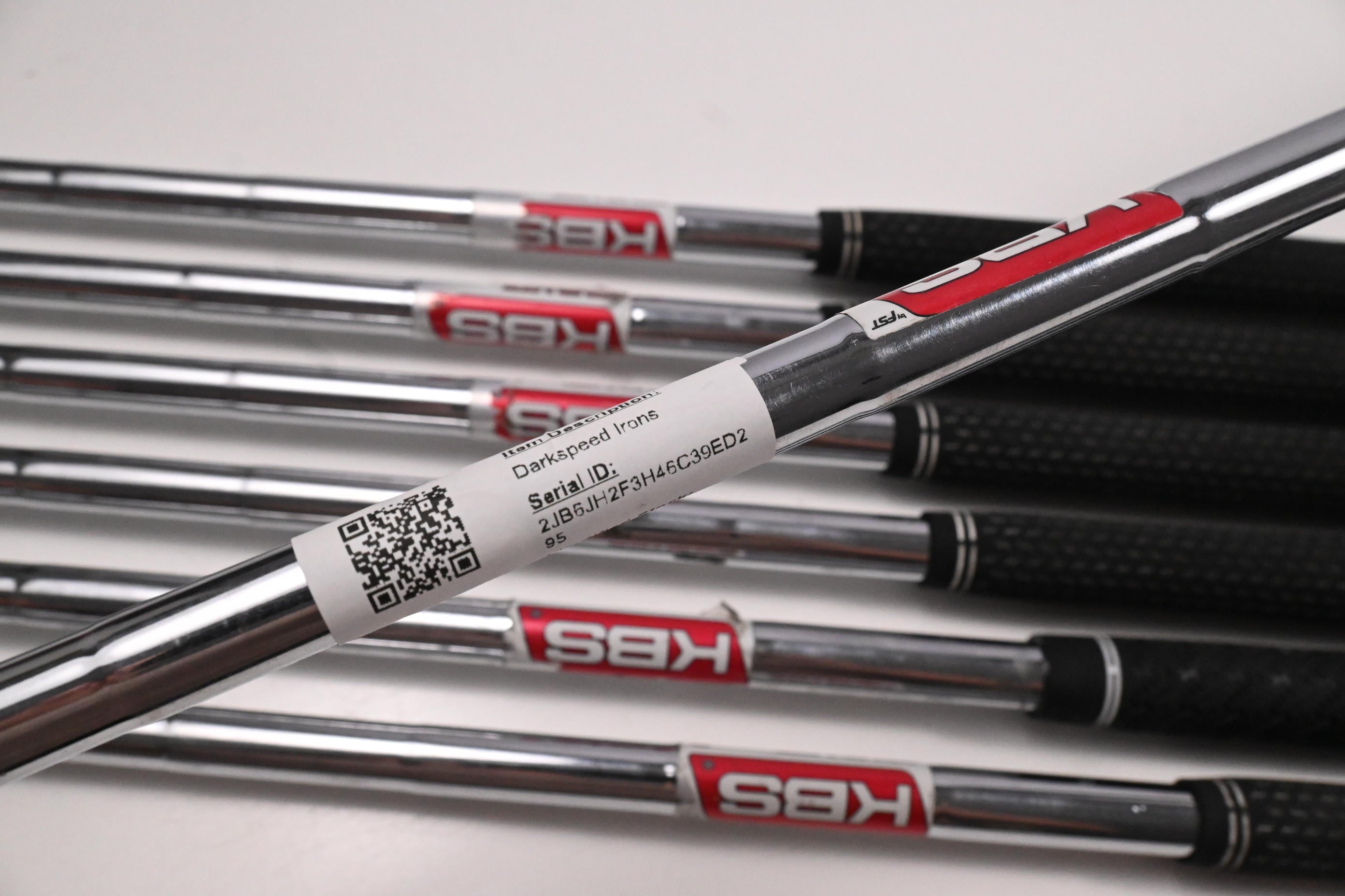 Cobra Darkspeed Irons / 5-PW+GW / Regular Flex KBS Tour Lite Shaft