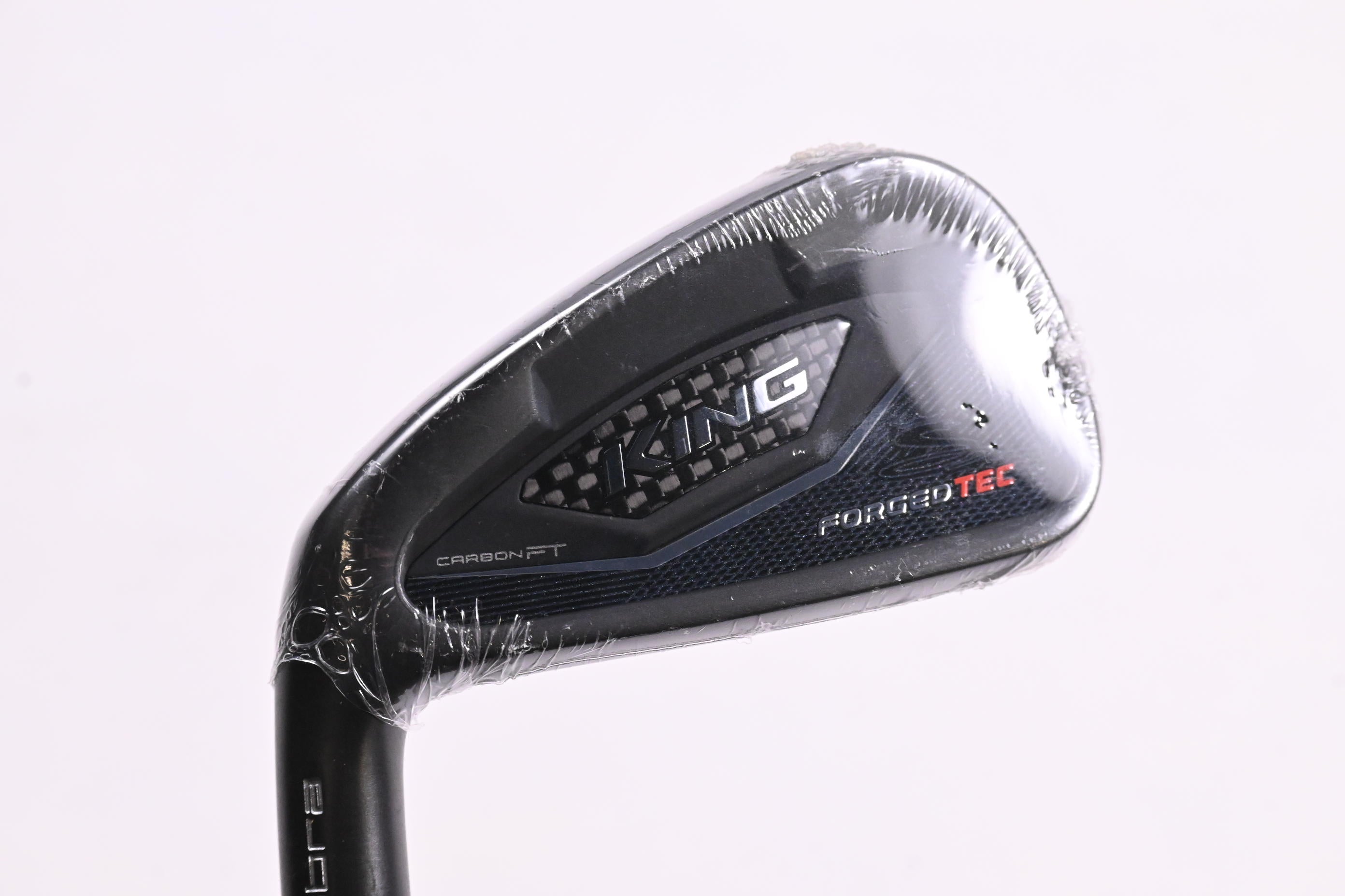 Left Hand Cobra King Forged Tec Black #4 Iron / 24 Degree / Stiff Flex KBS 125