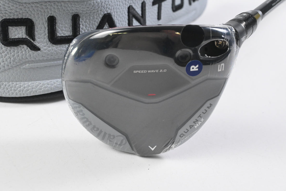 Callaway Quantum Max #5 Wood / 18 Degree / Regular Flex Denali Frost Silver 60