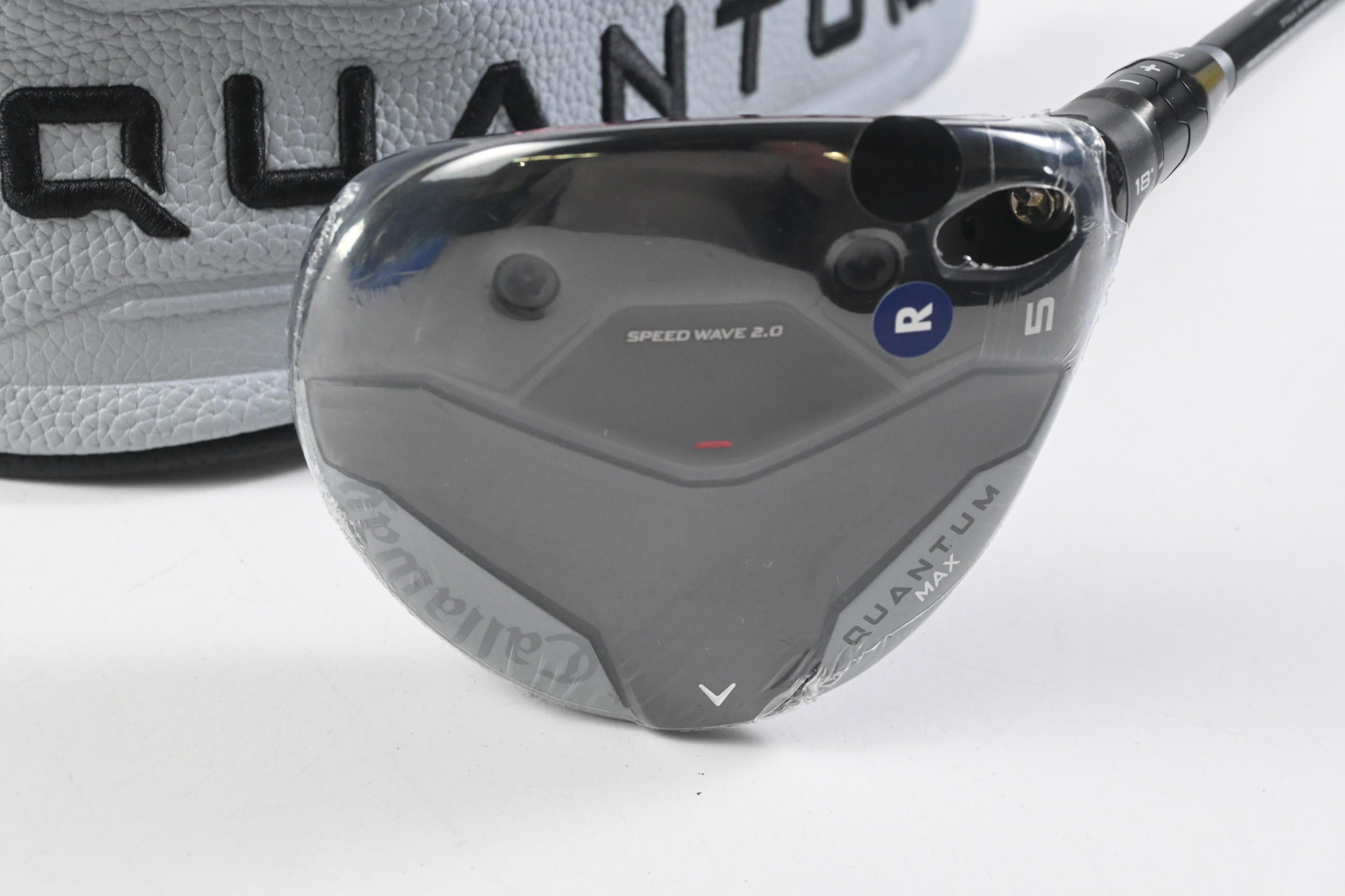 Callaway Quantum Max #5 Wood / 18 Degree / Regular Flex Denali Frost Silver 60