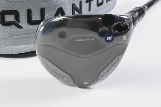 Callaway Quantum Max #5 Wood / 18 Degree / Regular Flex Denali Frost Silver 60