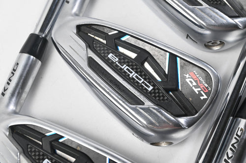 Cobra LTDx One Length Irons / 5-PW+GW / Stiff Flex KBS Tour 90 Shafts
