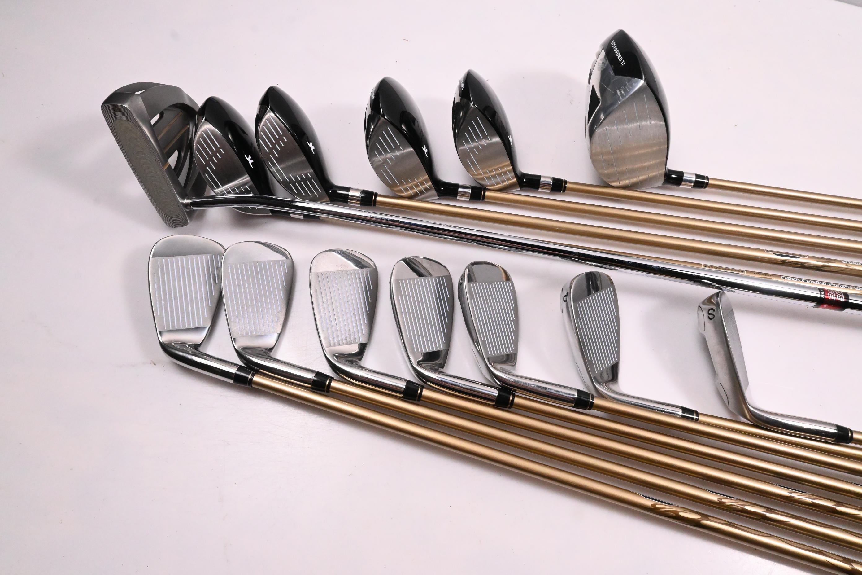 Ladies John Letters Swingmaster Package Set / Woods, Irons, Putter, Bag