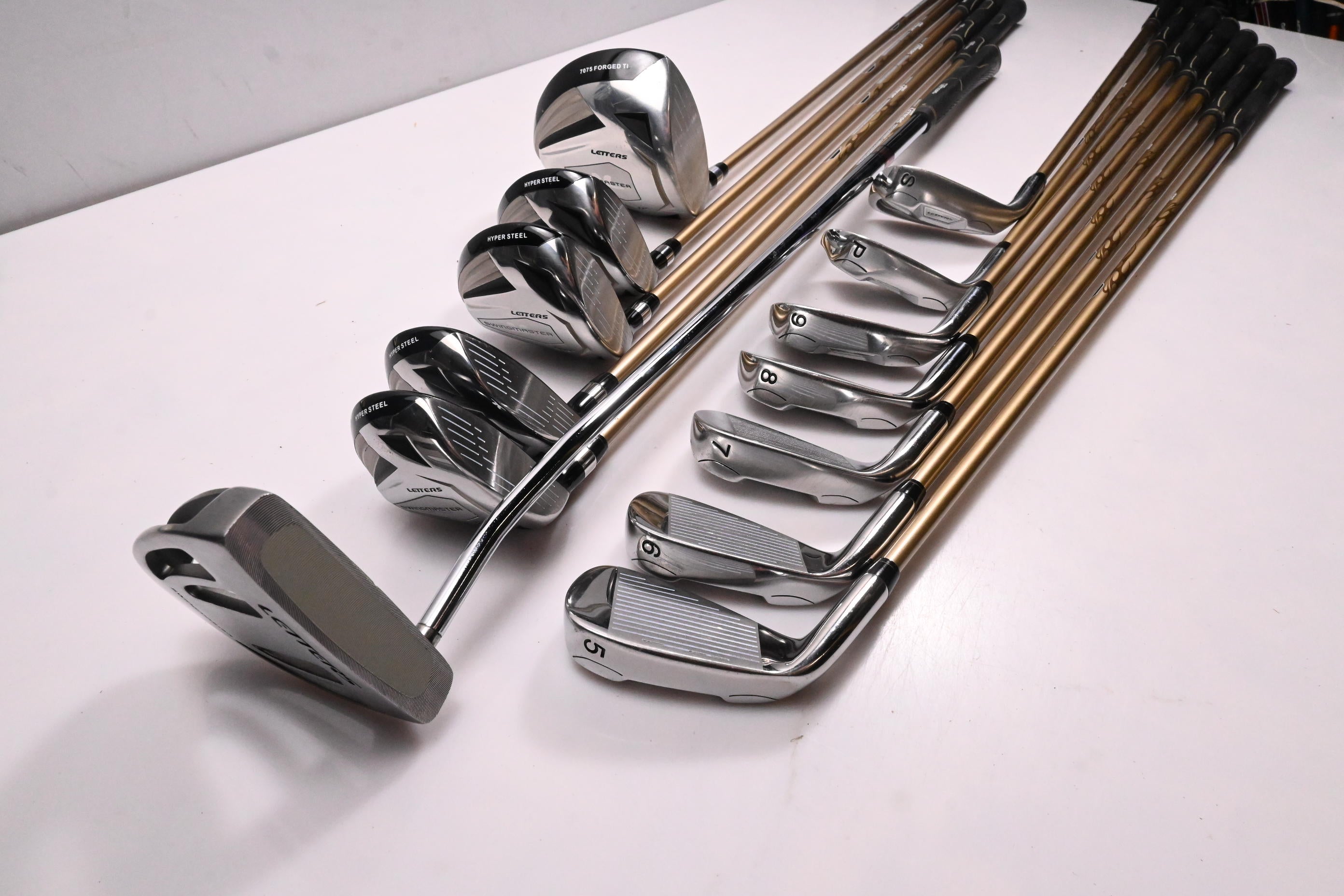 Ladies John Letters Swingmaster Package Set / Woods, Irons, Putter, Bag