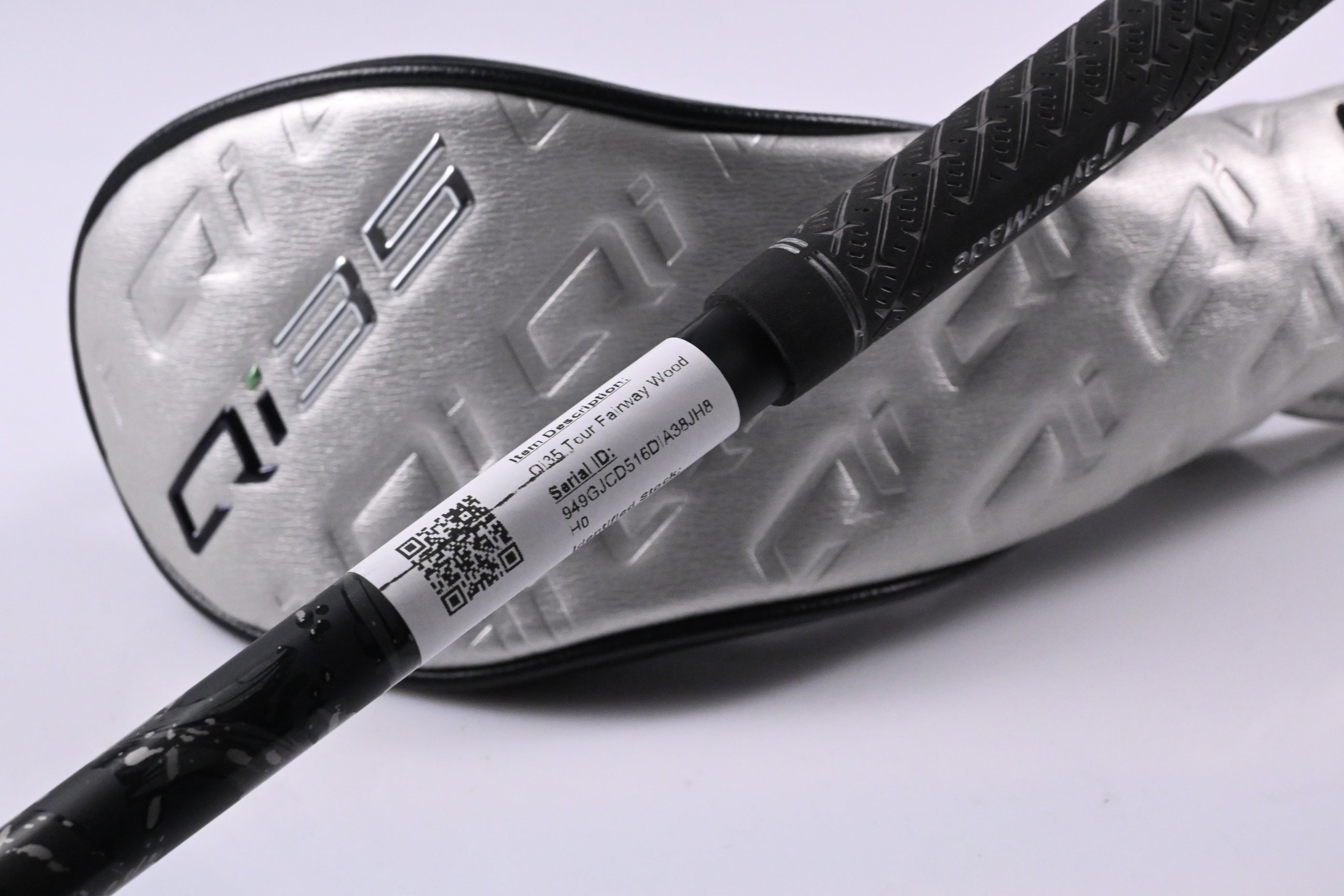 Taylormade Qi35 Tour #3 Wood / 15 Degree / Stiff Flex Kai'Li Dark Waves Blue 75