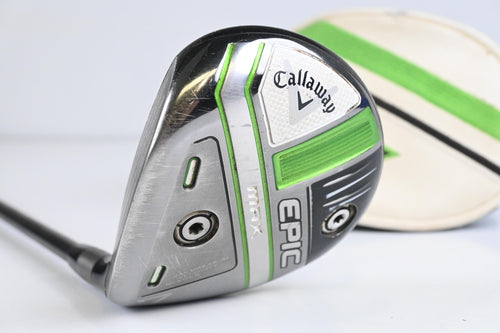 Left Hand Callaway Epic Max #7 Wood / 21 Degree / Senior Flex Cypher 50 Shaft