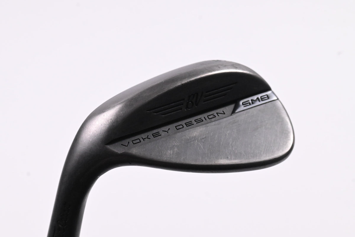 Left Hand Titleist Vokey SM8 Sand Wedge / 54 Degree / Stiff Flex AMT Black S300 Shaft