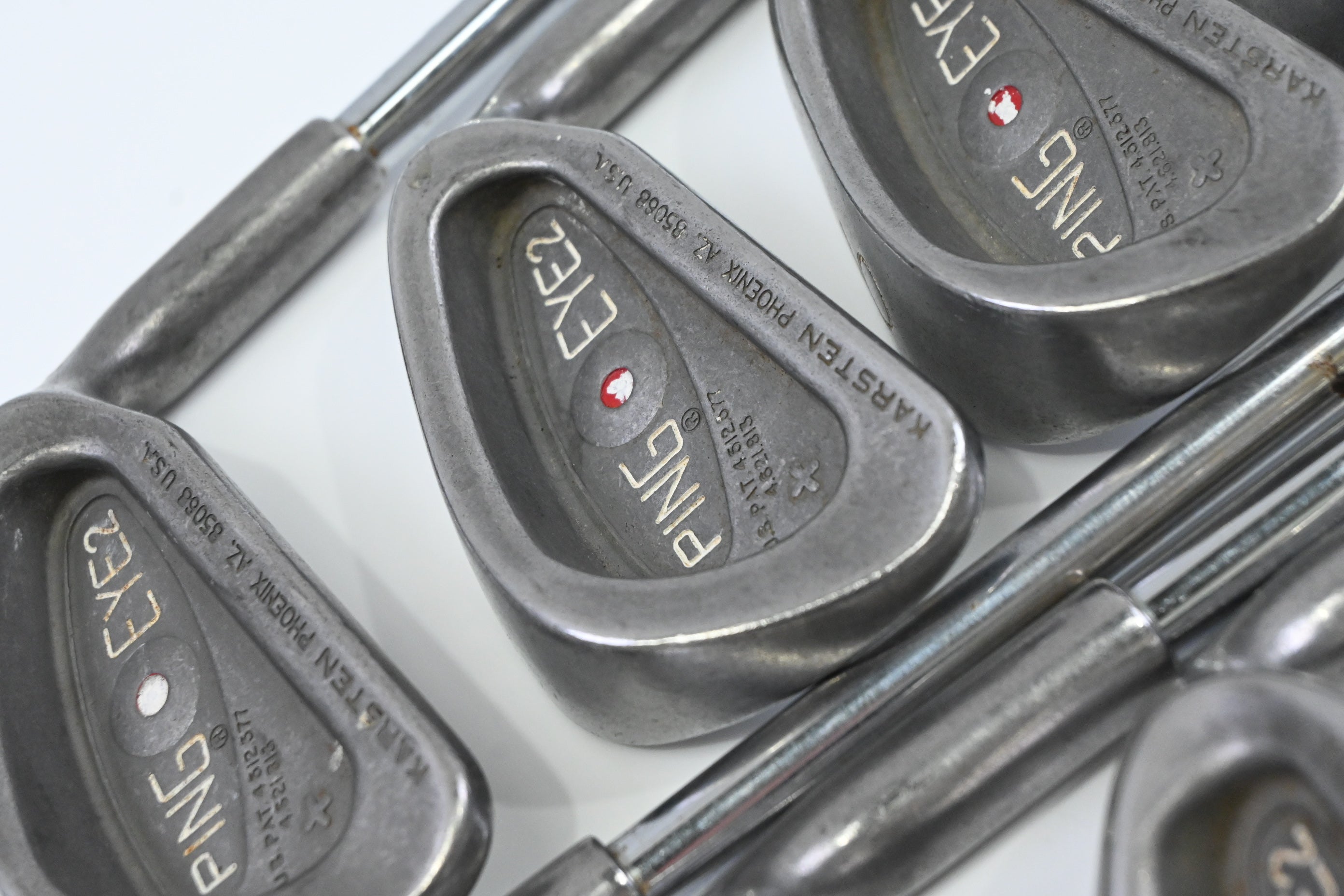 Ping Eye 2+ Irons / 4-PW+SW+LW / Red Dot / Stiff Flex Ping JZ Shafts