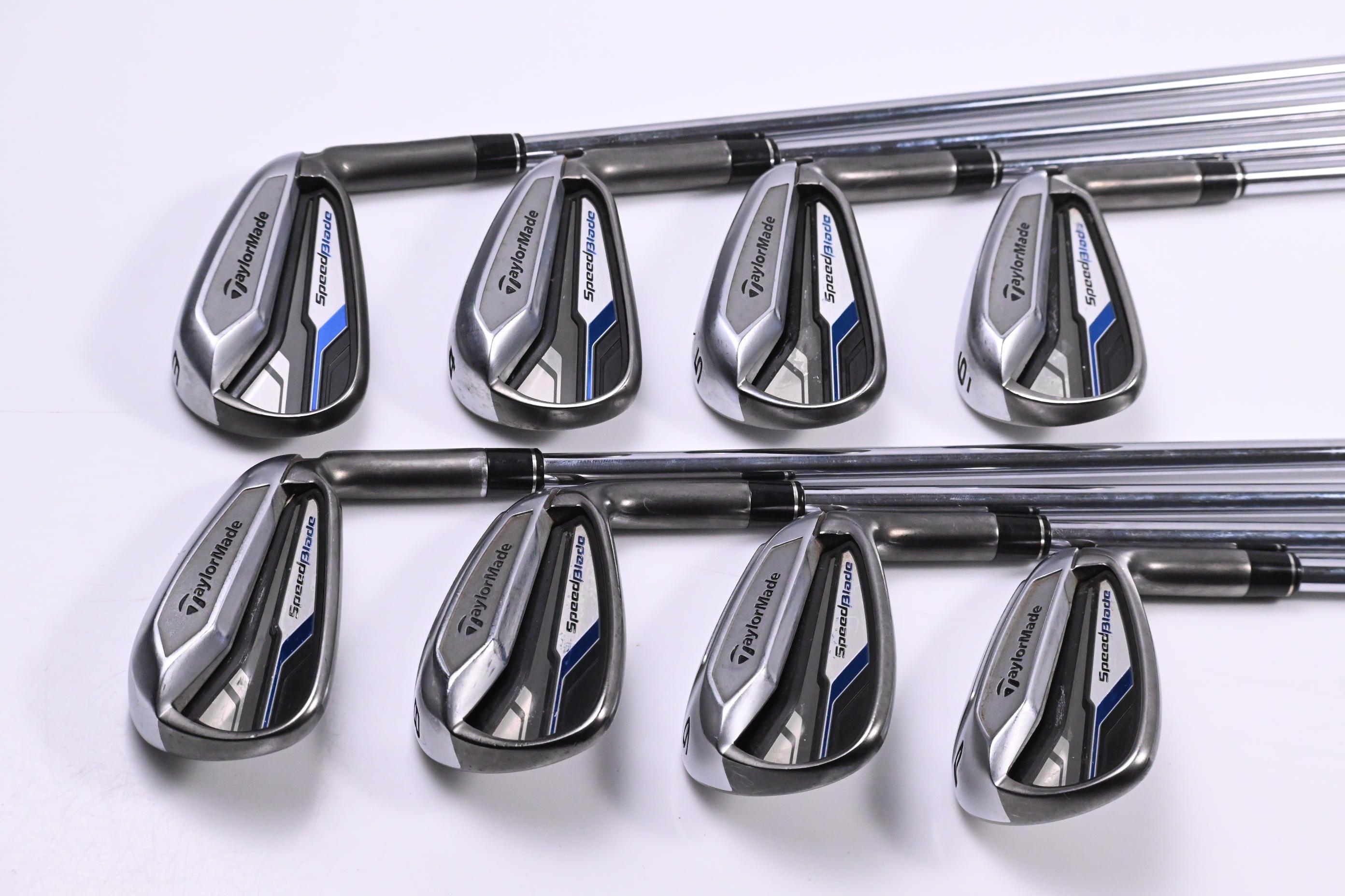 Taylormade Speedblade Irons / 3-PW / Regular Flex Speedblade Shafts
