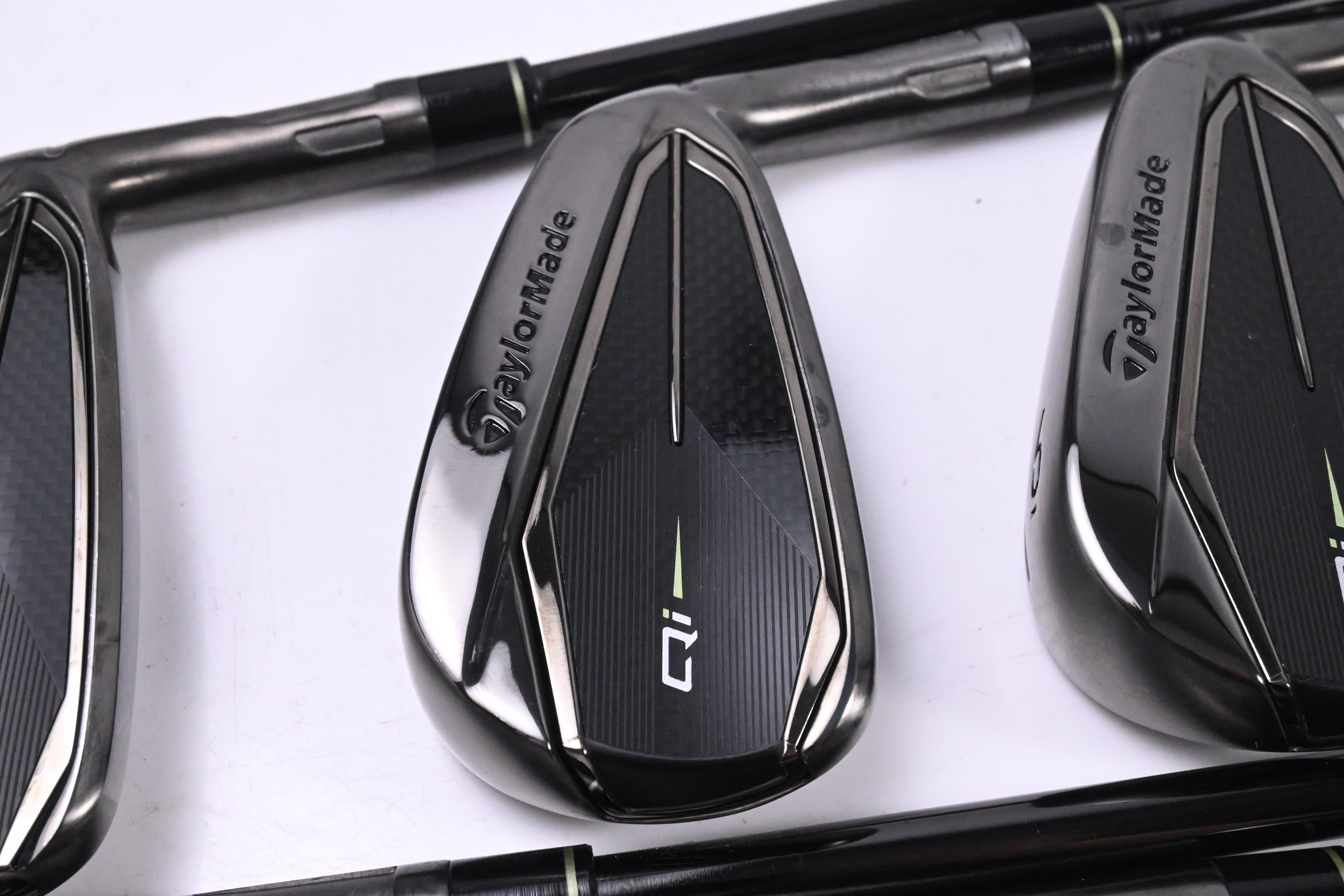 Taylormade Qi Gunmetal Edition Irons / 4-PW+AW / Regular Flex KBS Max MT 85