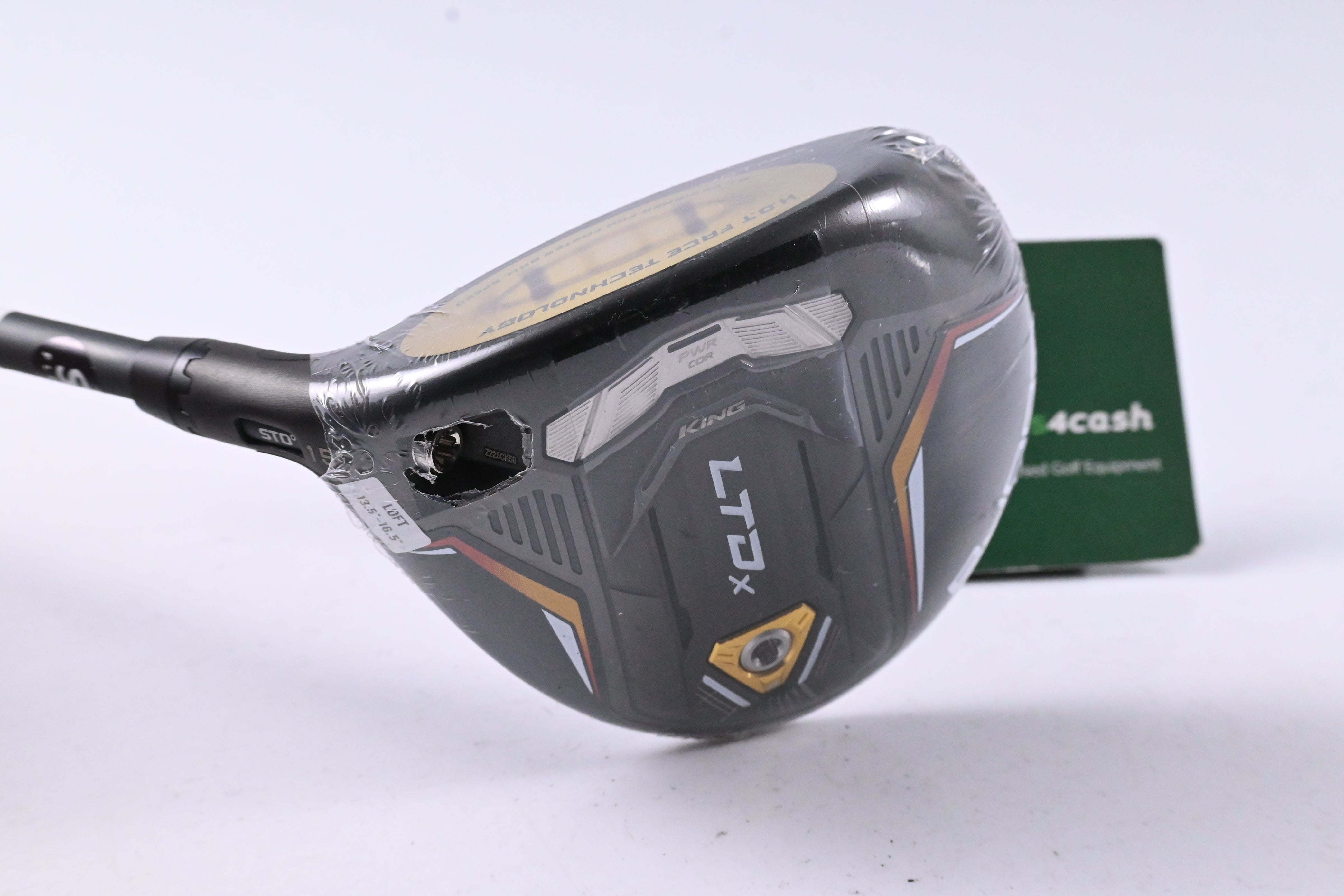 Left Hand Cobra King LTDx #3 Wood / 15 Degree / Stiff Flex Hzrdus Smoke iM10 60