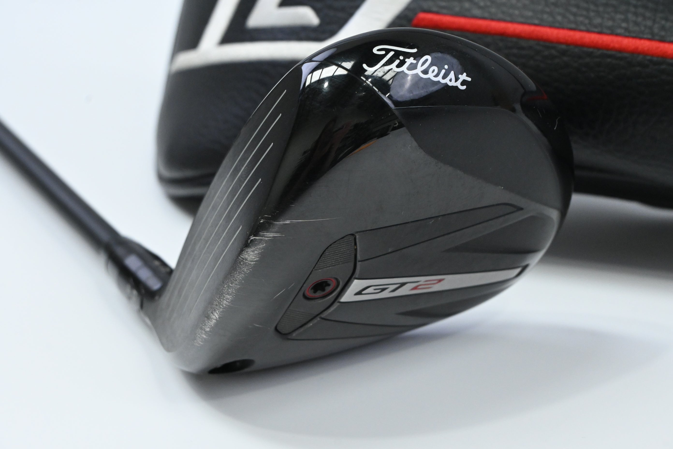 Left Hand Titleist GT2 #3 Wood / 15 Degree / Stiff Flex HZRDUS Gen5 Black 70