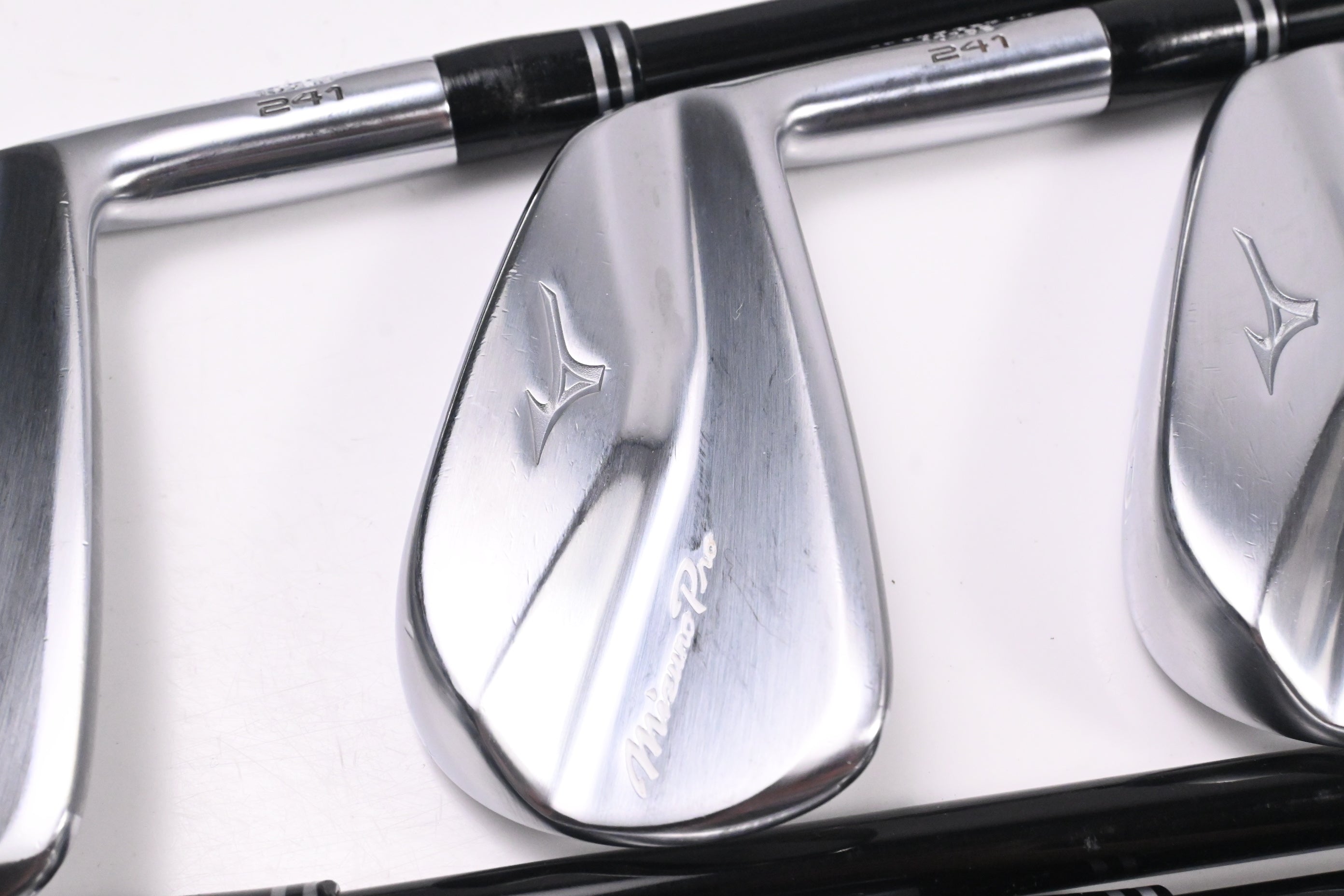 Mizuno Pro 241 Irons / 4-PW / Stiff Flex MMT 125 Shafts