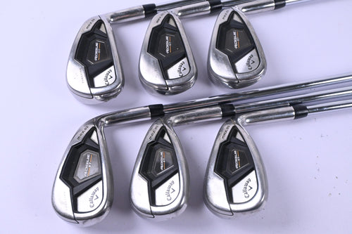 Callaway Rogue ST Max OS Irons / 6-PW+GW / Regular Flex Elevate MPH 95 Shafts