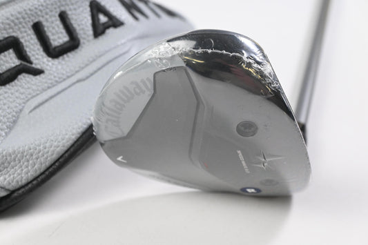 Callaway Quantum Max #7 Wood / 21 Degree / Regular Flex Denali Frost Silver 60