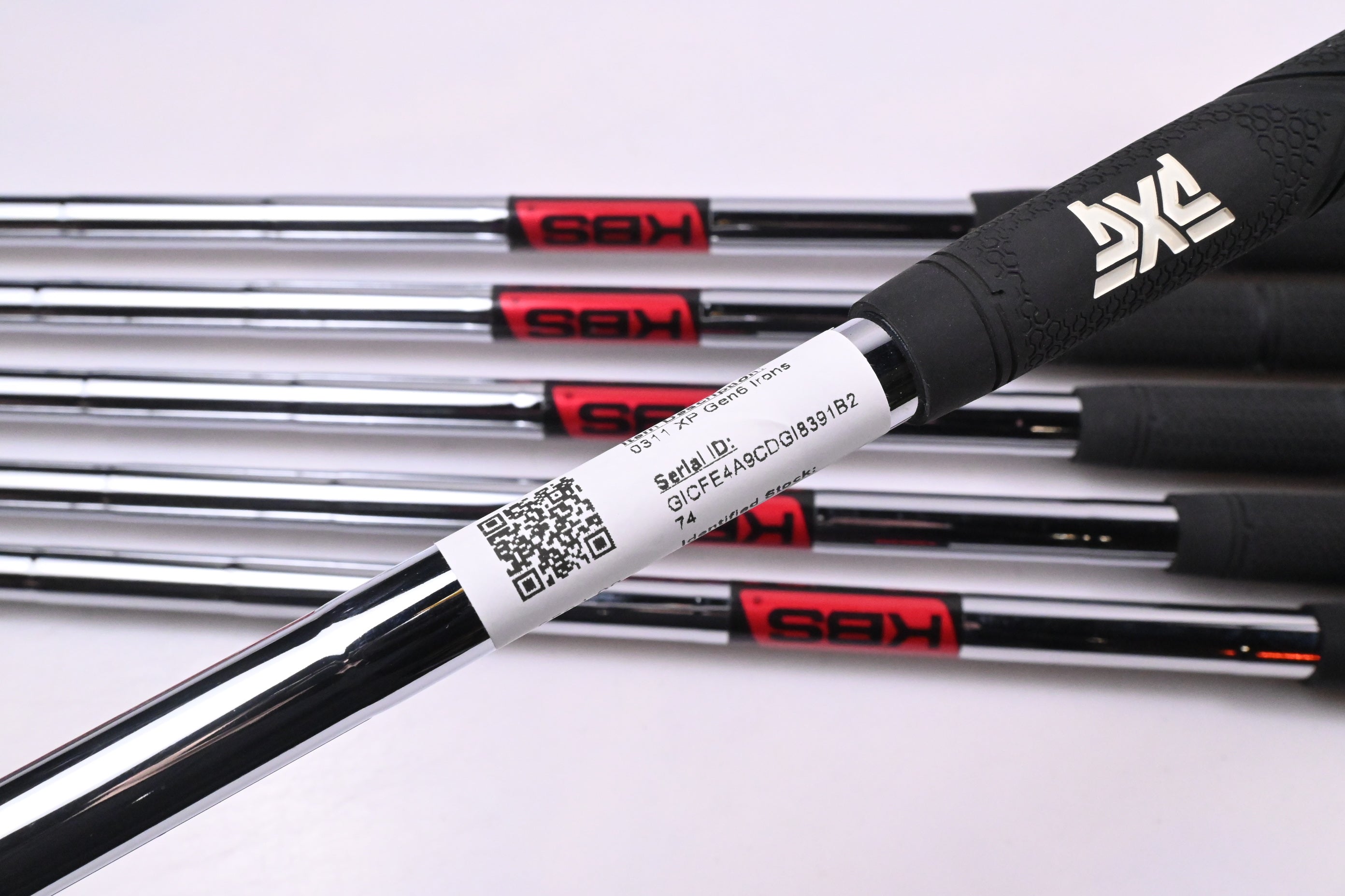 PXG 0311 P Gen6 Irons / 5-PW / Stiff Flex KBS Tour 120 Shafts